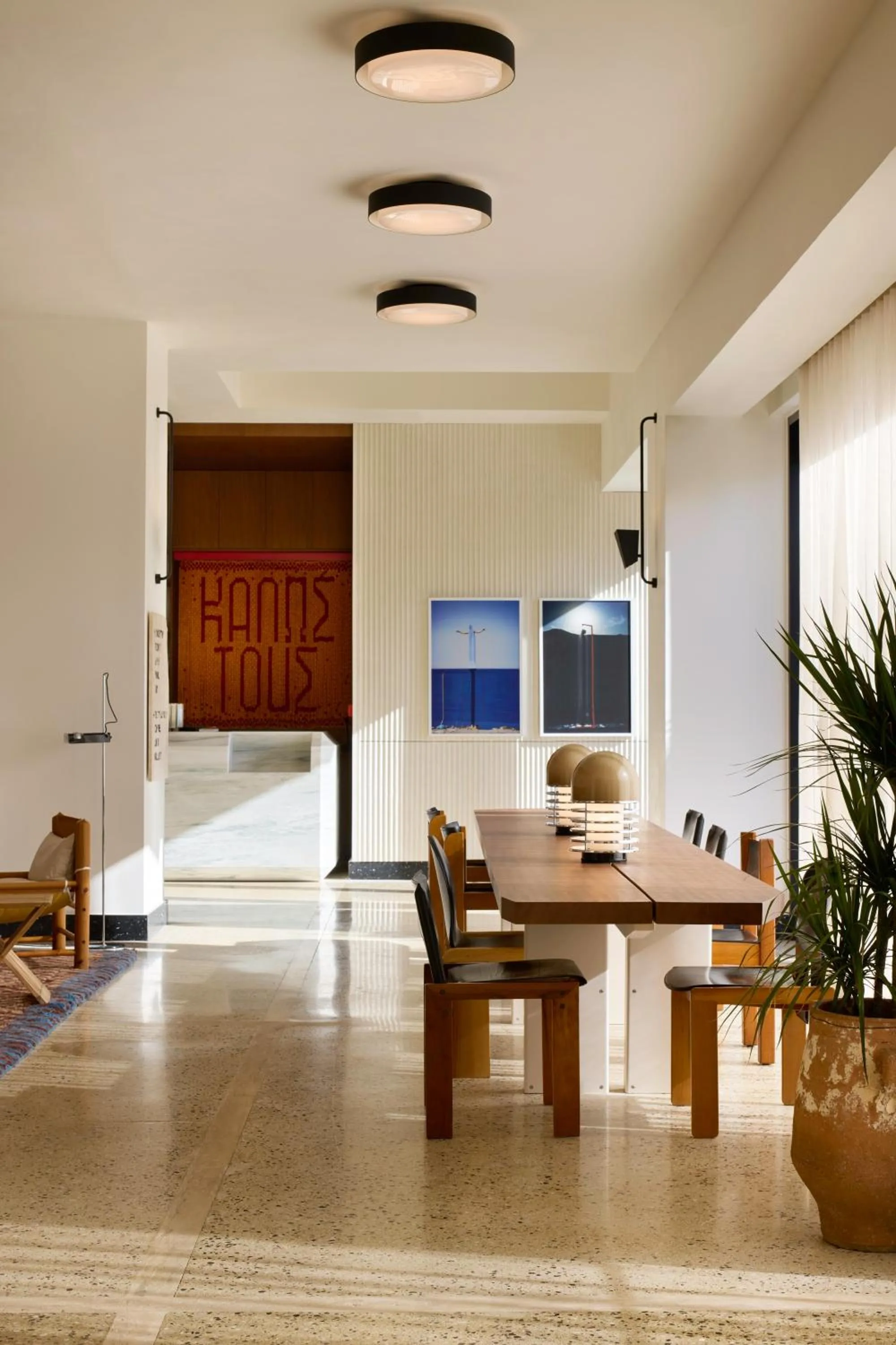 Communal lounge/ TV room in Ace Hotel & Swim Club Athens