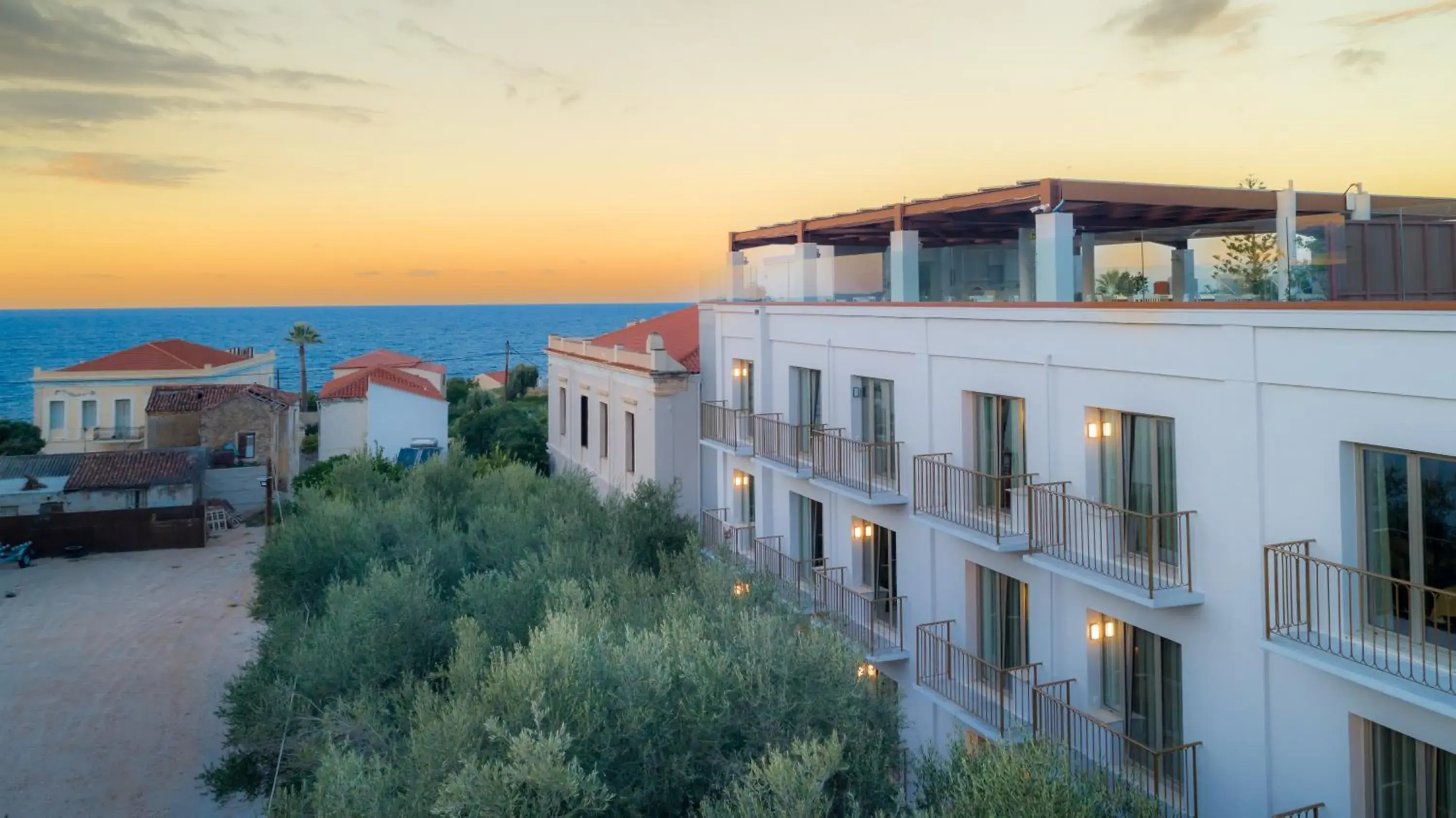 Property building in Halepa Hotel Property building in Halepa Hotel