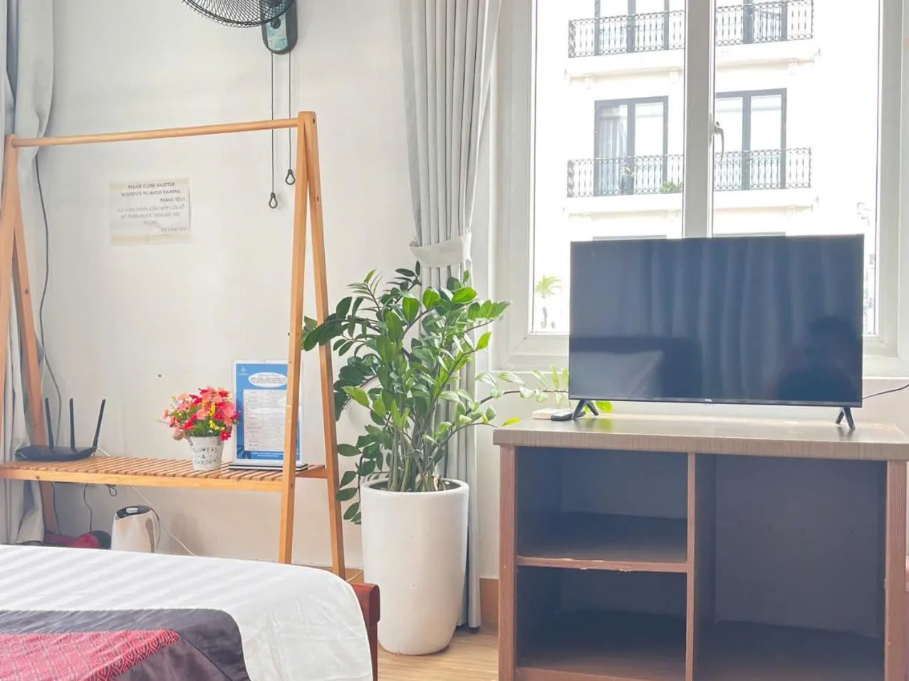 Communal lounge/ TV room, Bed in Fortuna Homestay