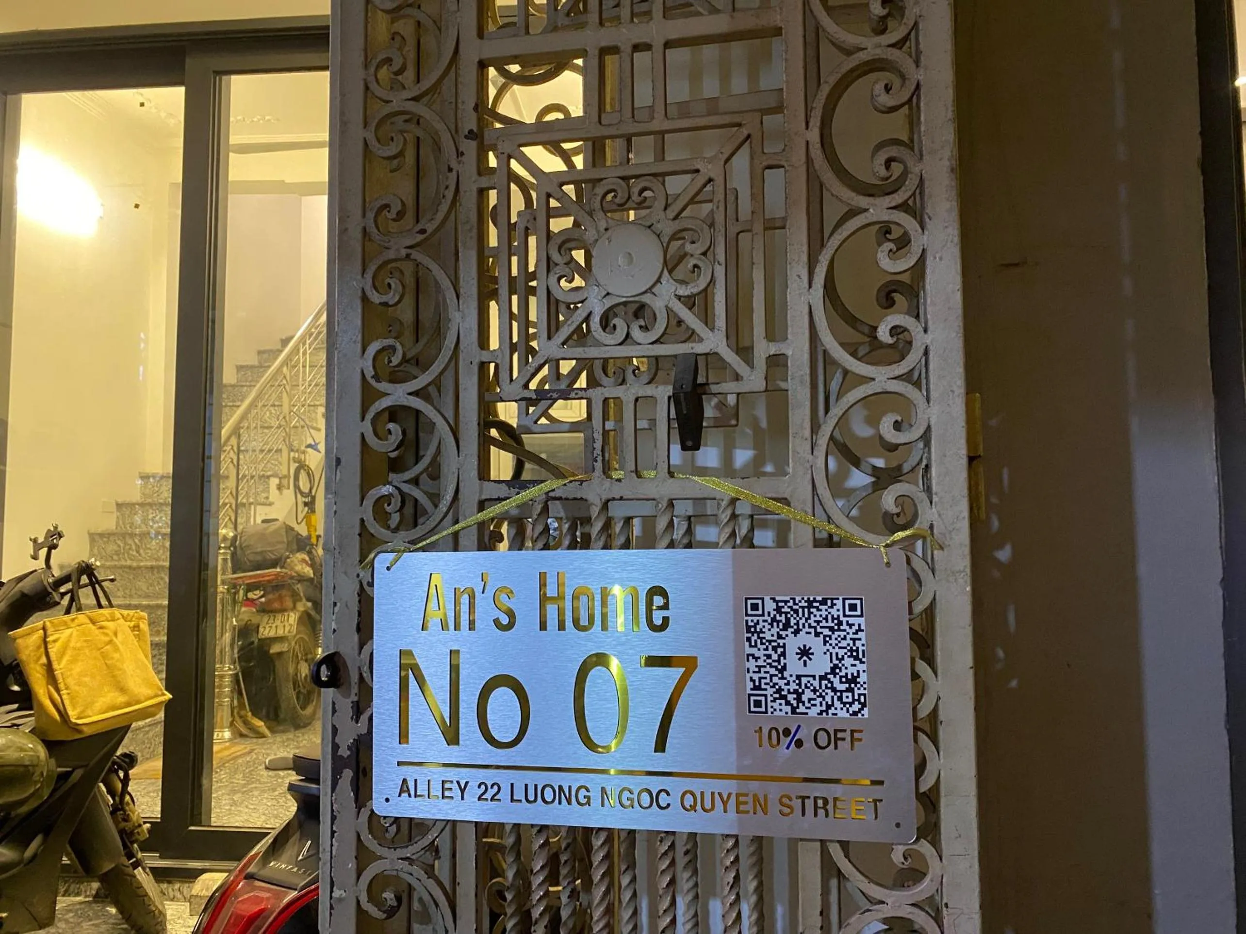 Logo/Certificate/Sign in Fortuna Homestay