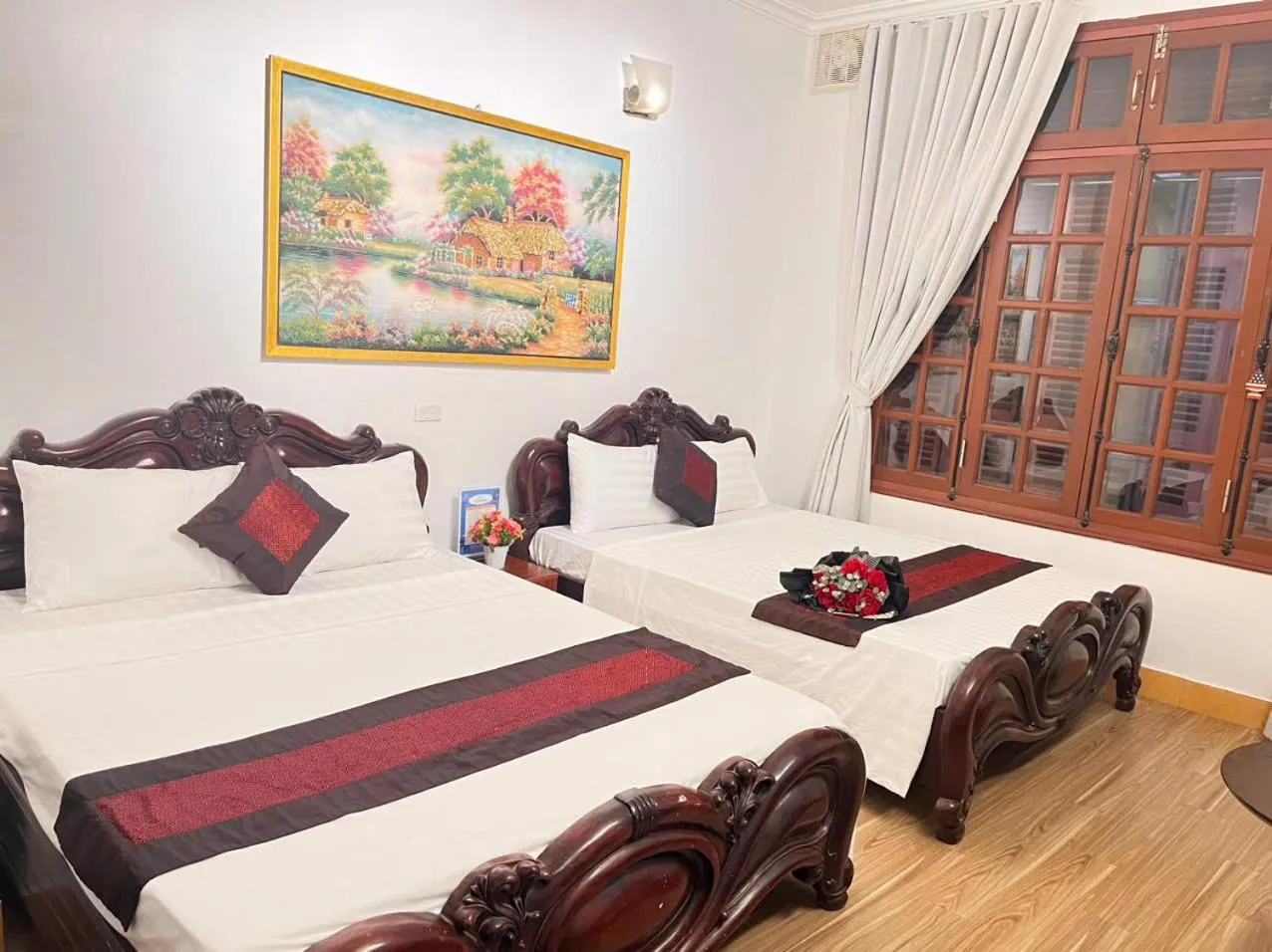 Bed in Fortuna Homestay