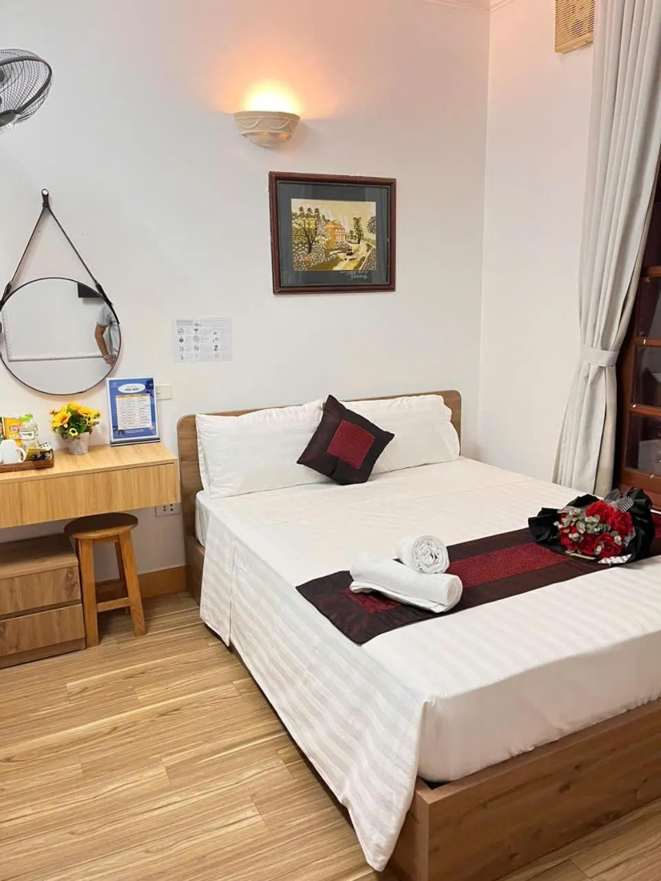 Bed in Fortuna Homestay