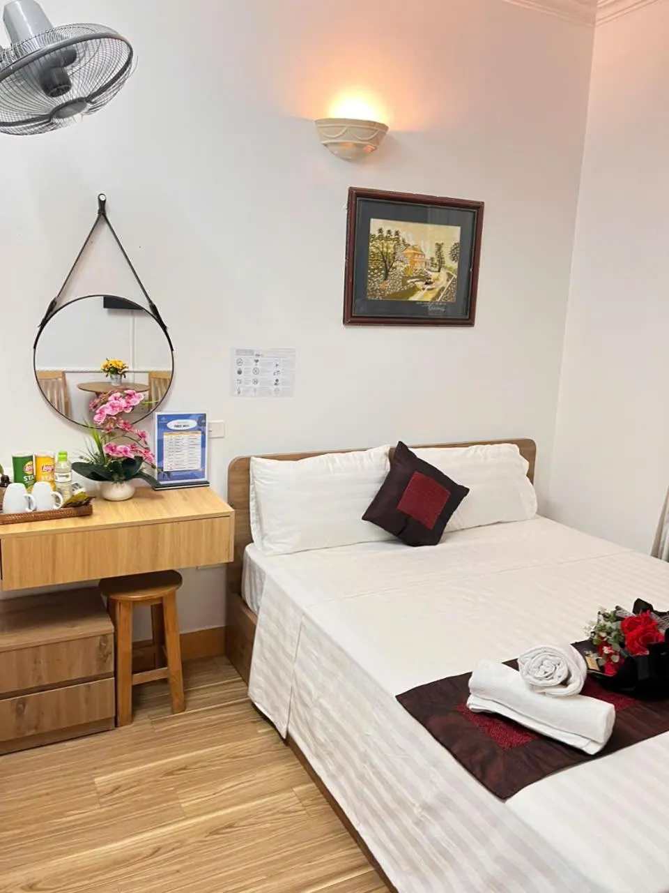 Bed in Fortuna Homestay