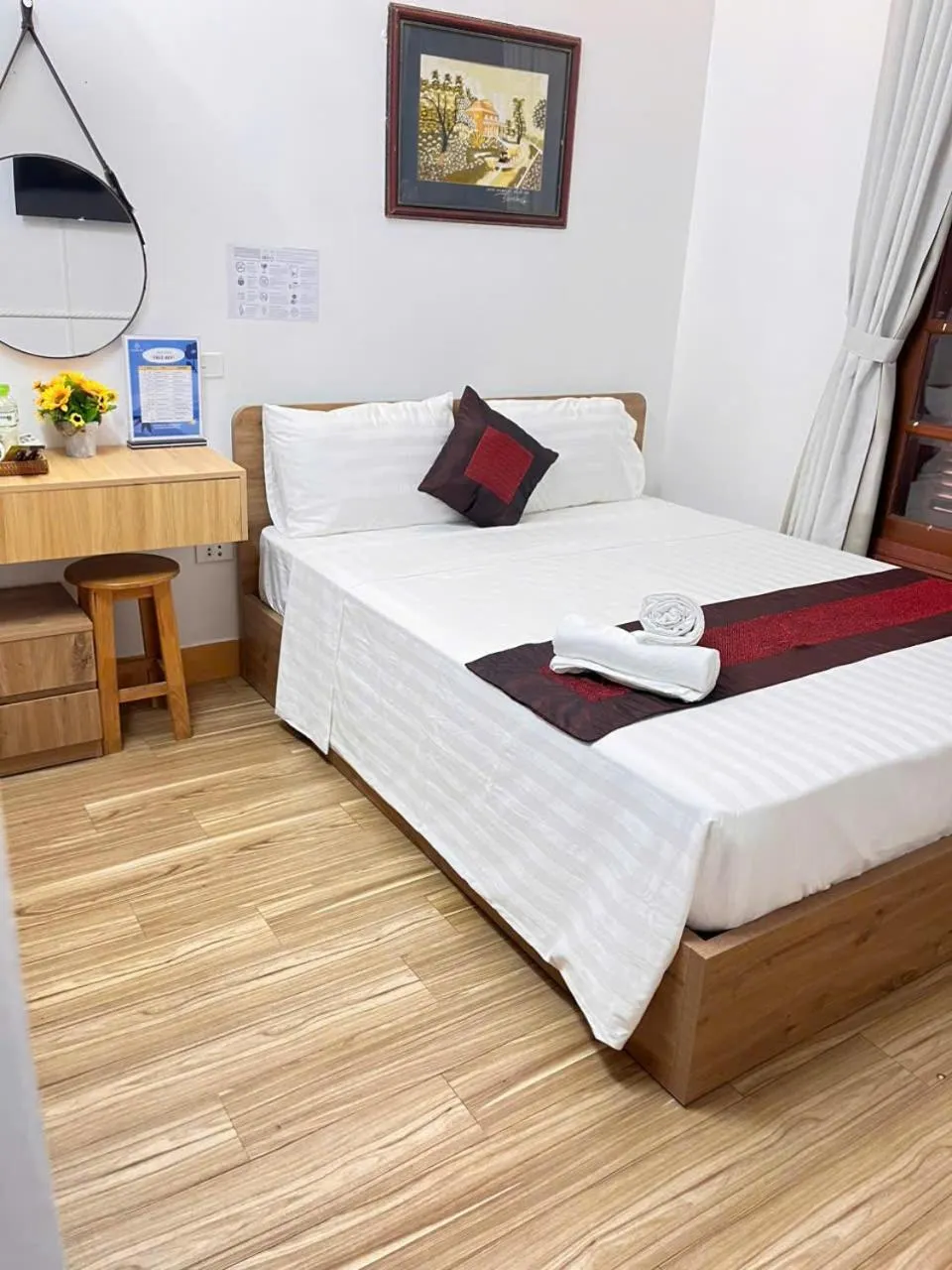 Bed in Fortuna Homestay
