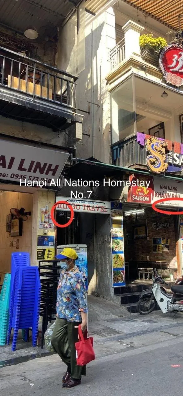 Property building in Fortuna Homestay