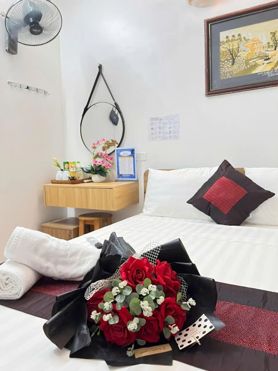 Bed in Fortuna Homestay