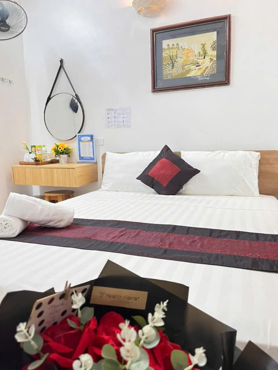 Bed in Fortuna Homestay