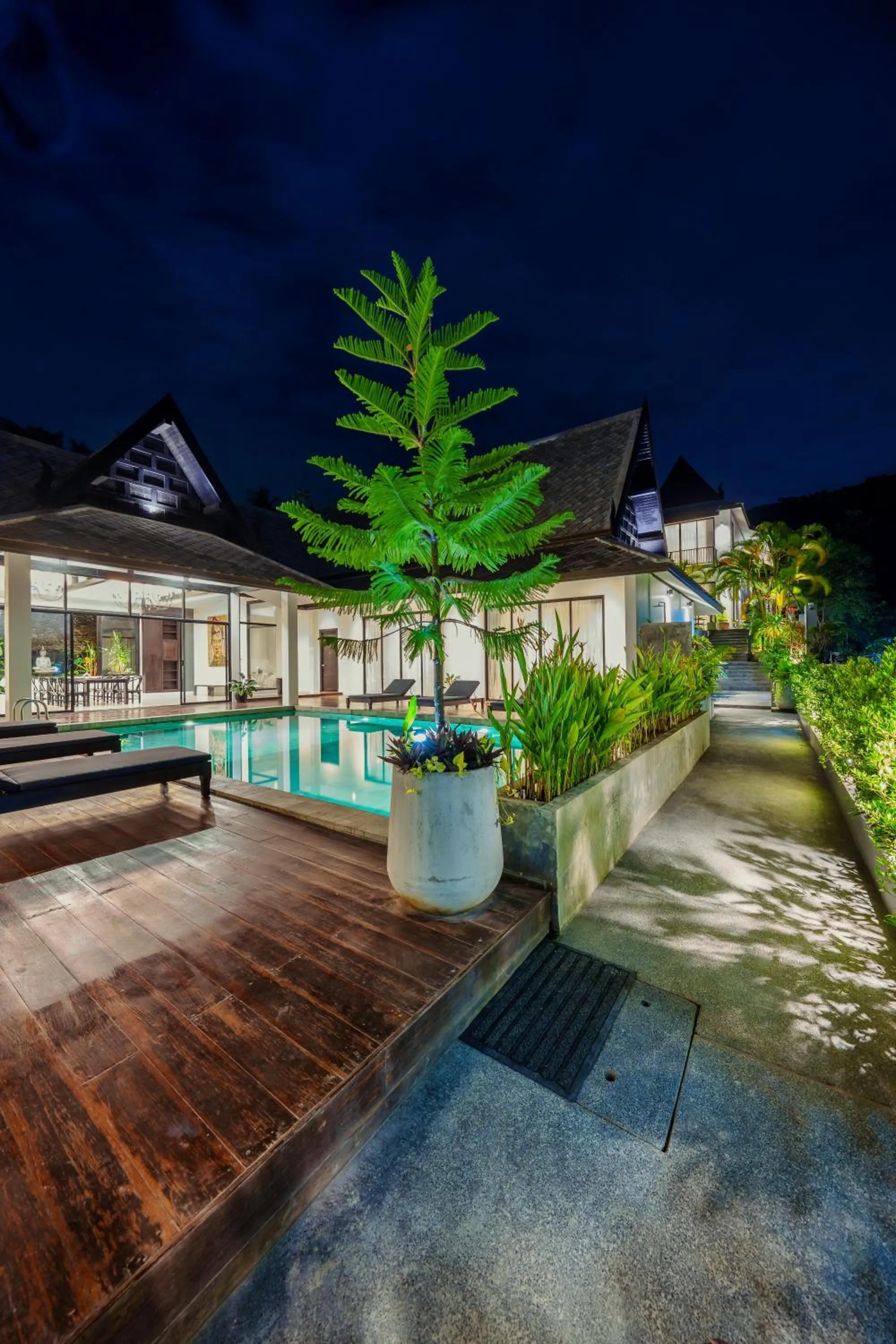 Garden view in Yao Bada Badoo Boutique Resort