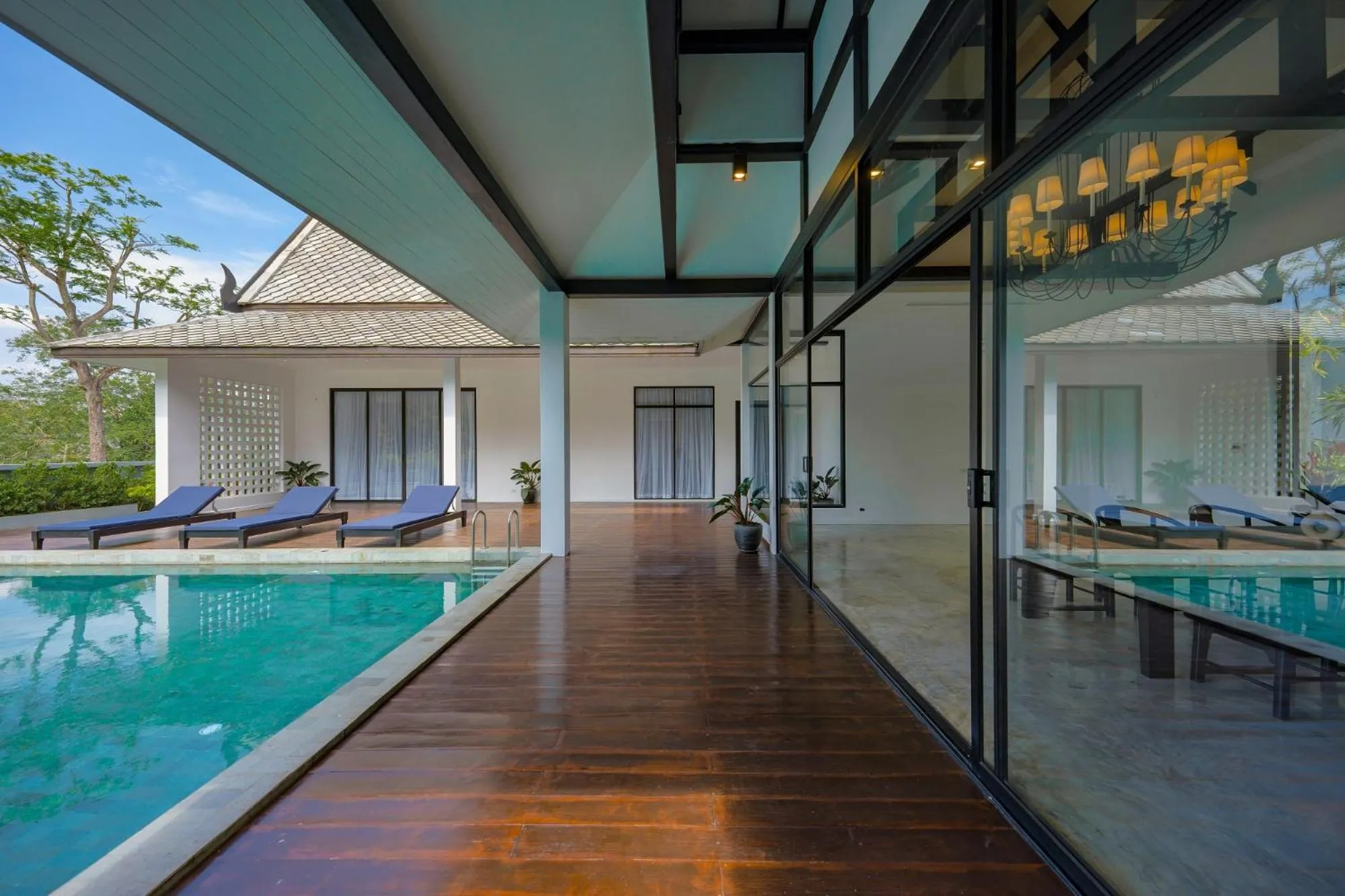 Pool view in Yao Bada Badoo Boutique Resort