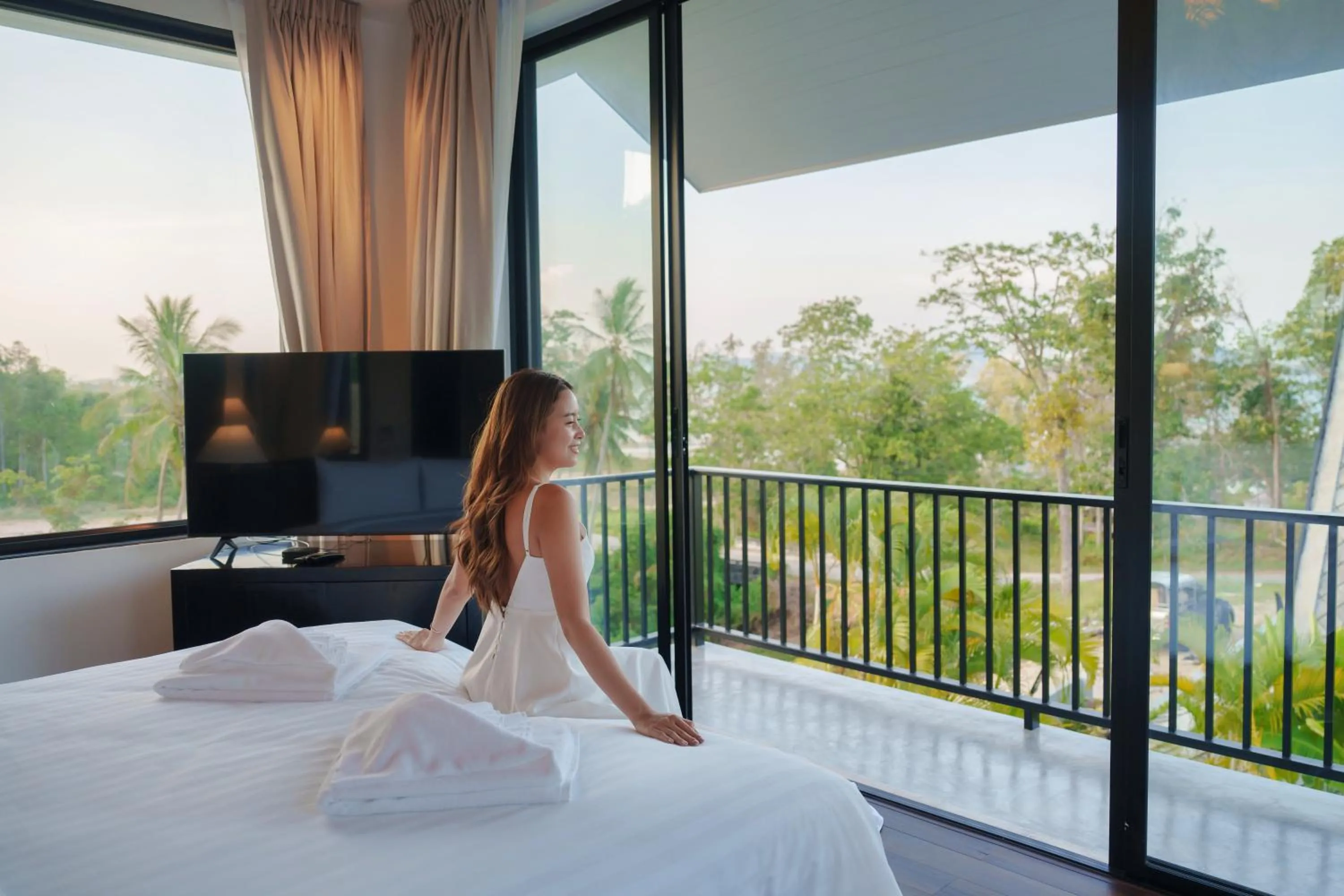 Bed in Yao Bada Badoo Boutique Resort