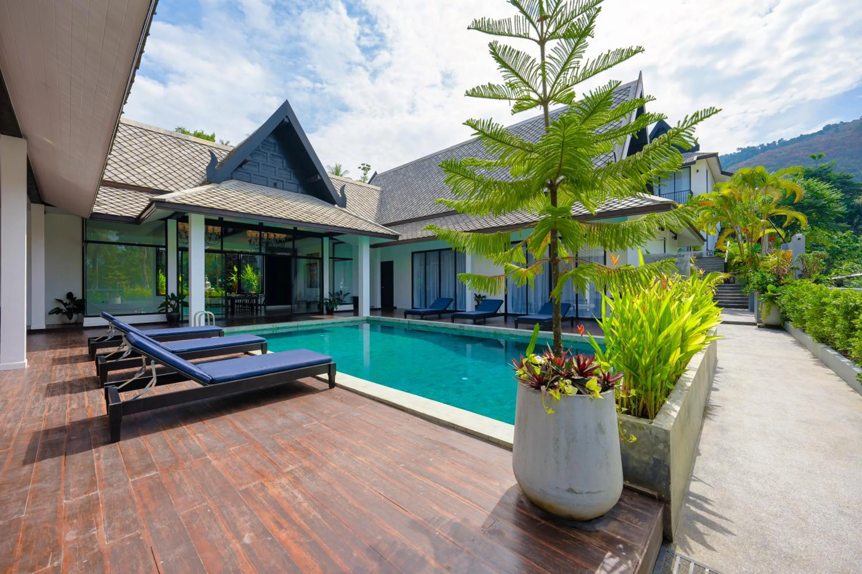 Patio in Yao Bada Badoo Boutique Resort