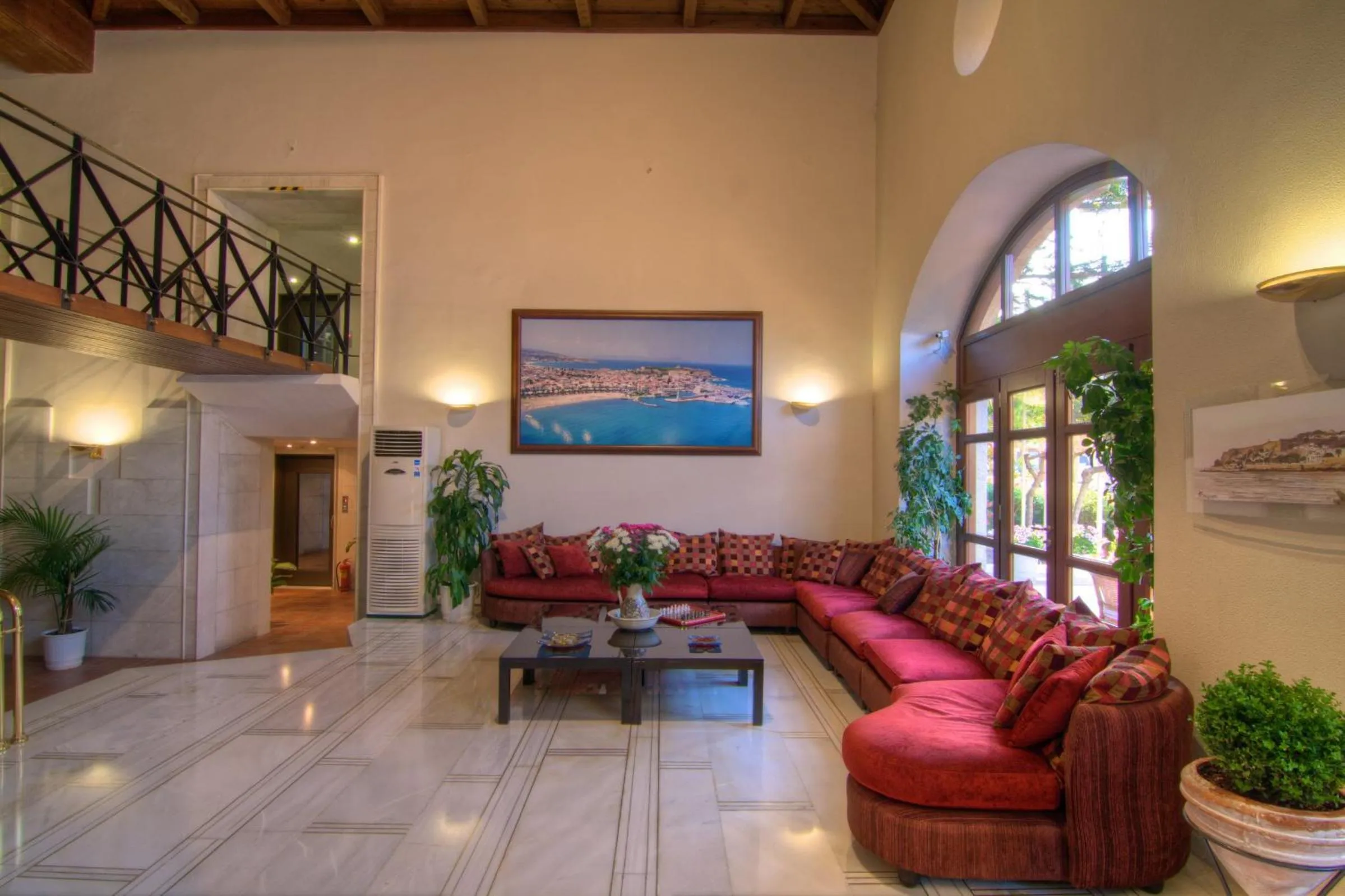 Lobby or reception in Fortezza Hotel