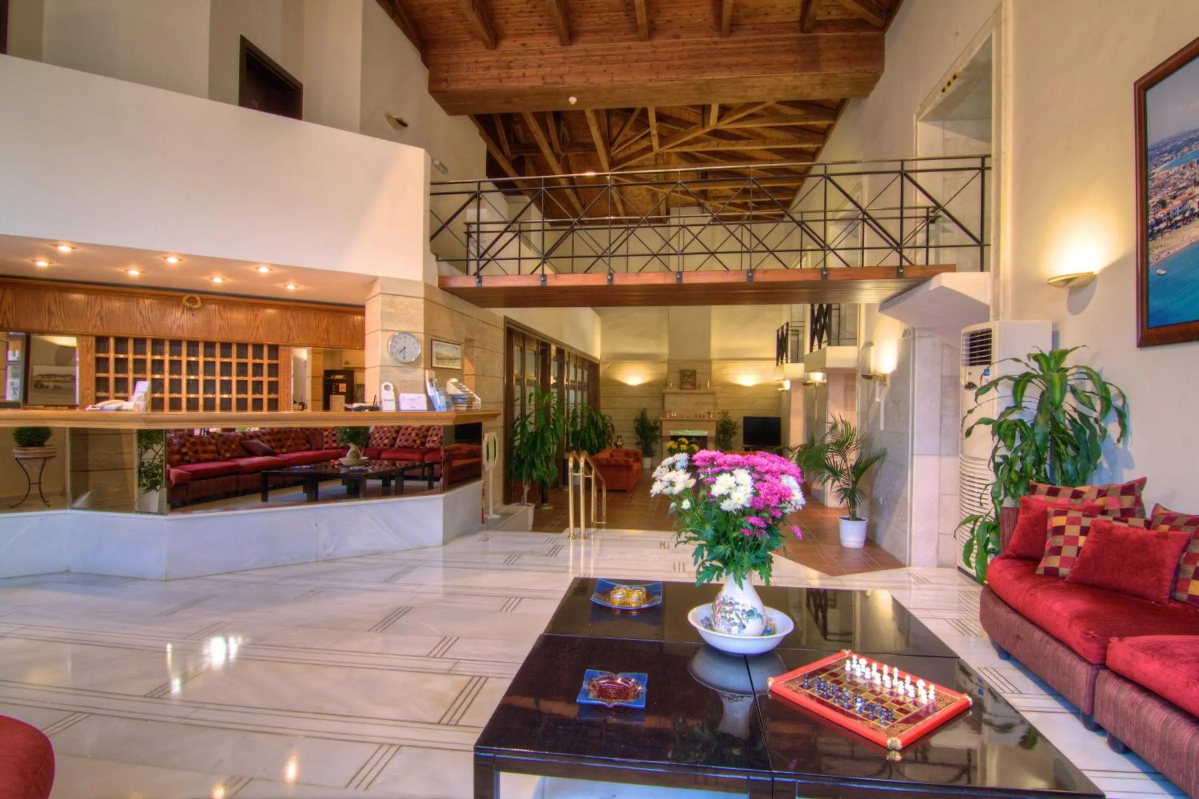 Lobby or reception in Fortezza Hotel