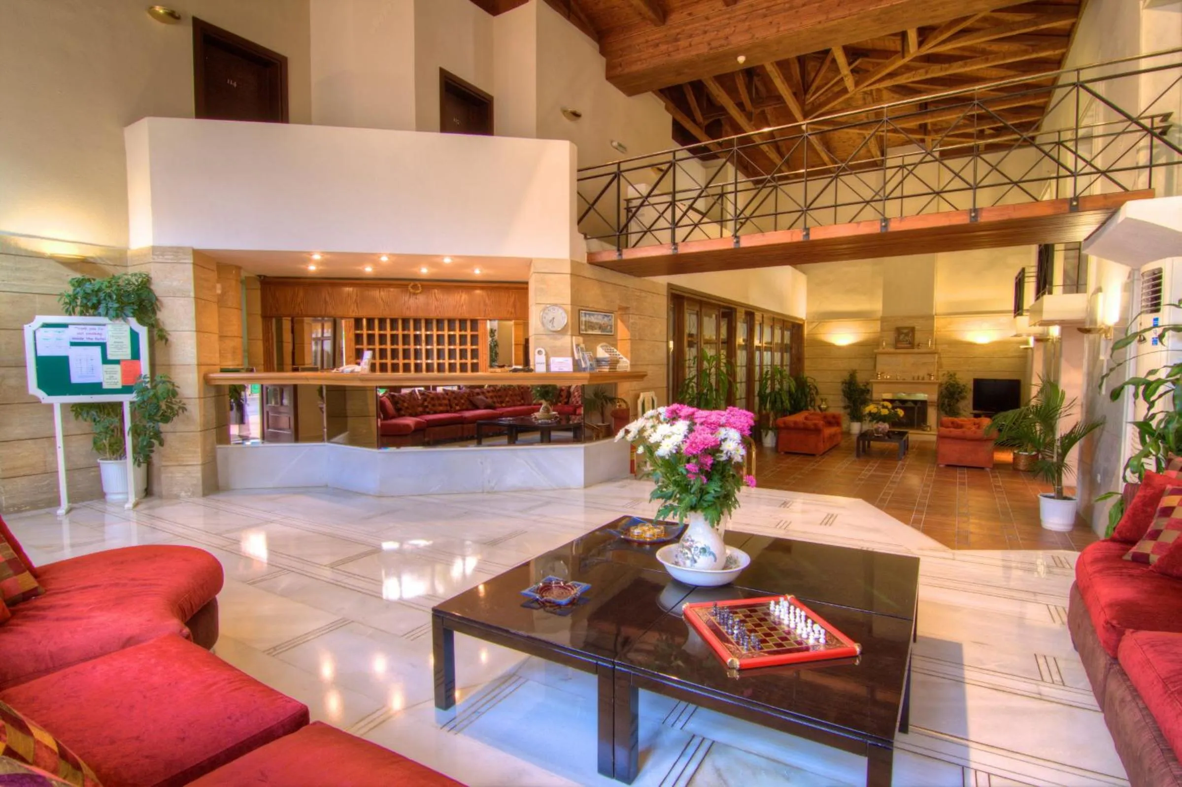 Lobby or reception in Fortezza Hotel