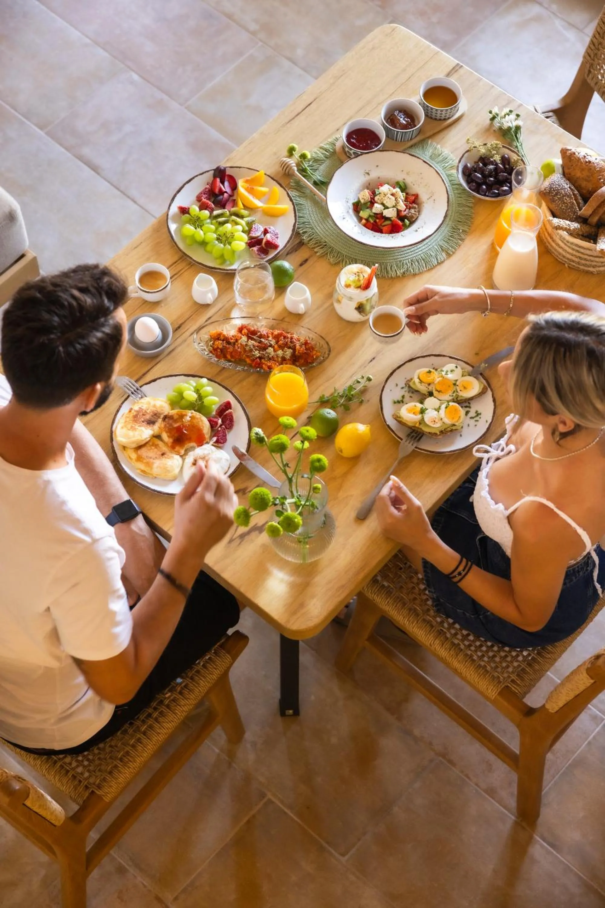 People in Chromata Assos Villas Kefalonia