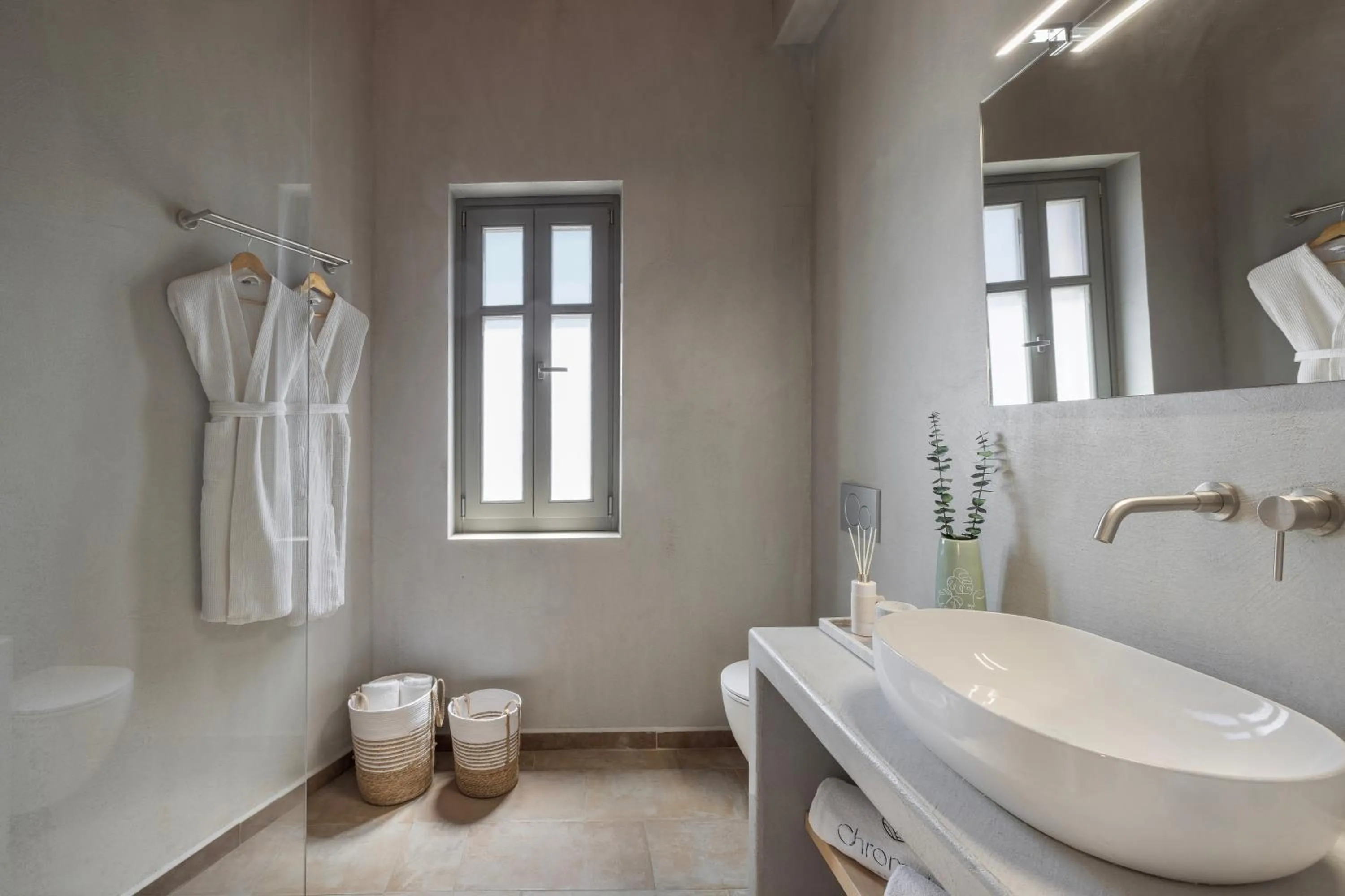 Bathroom in Chromata Assos Villas Kefalonia