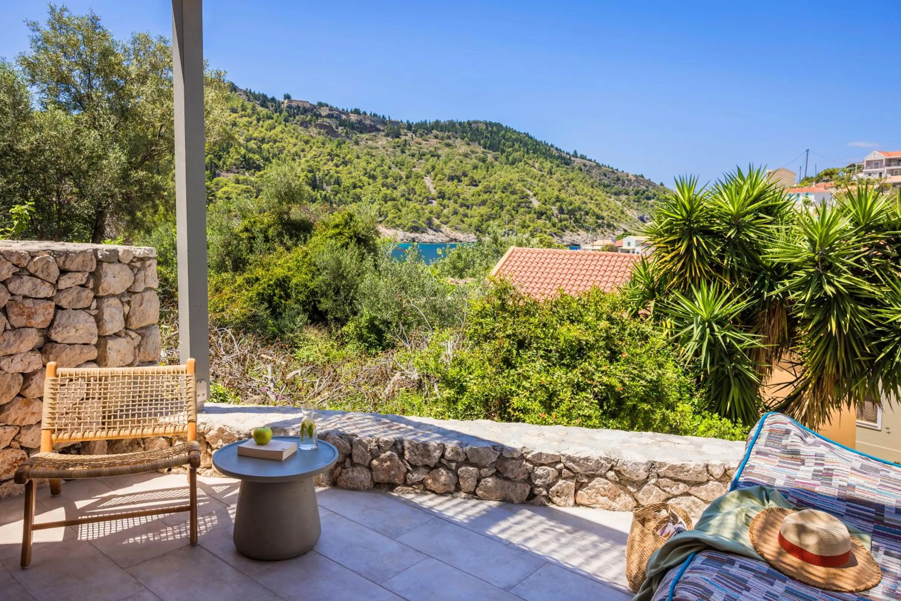 Natural landscape in Chromata Assos Villas Kefalonia