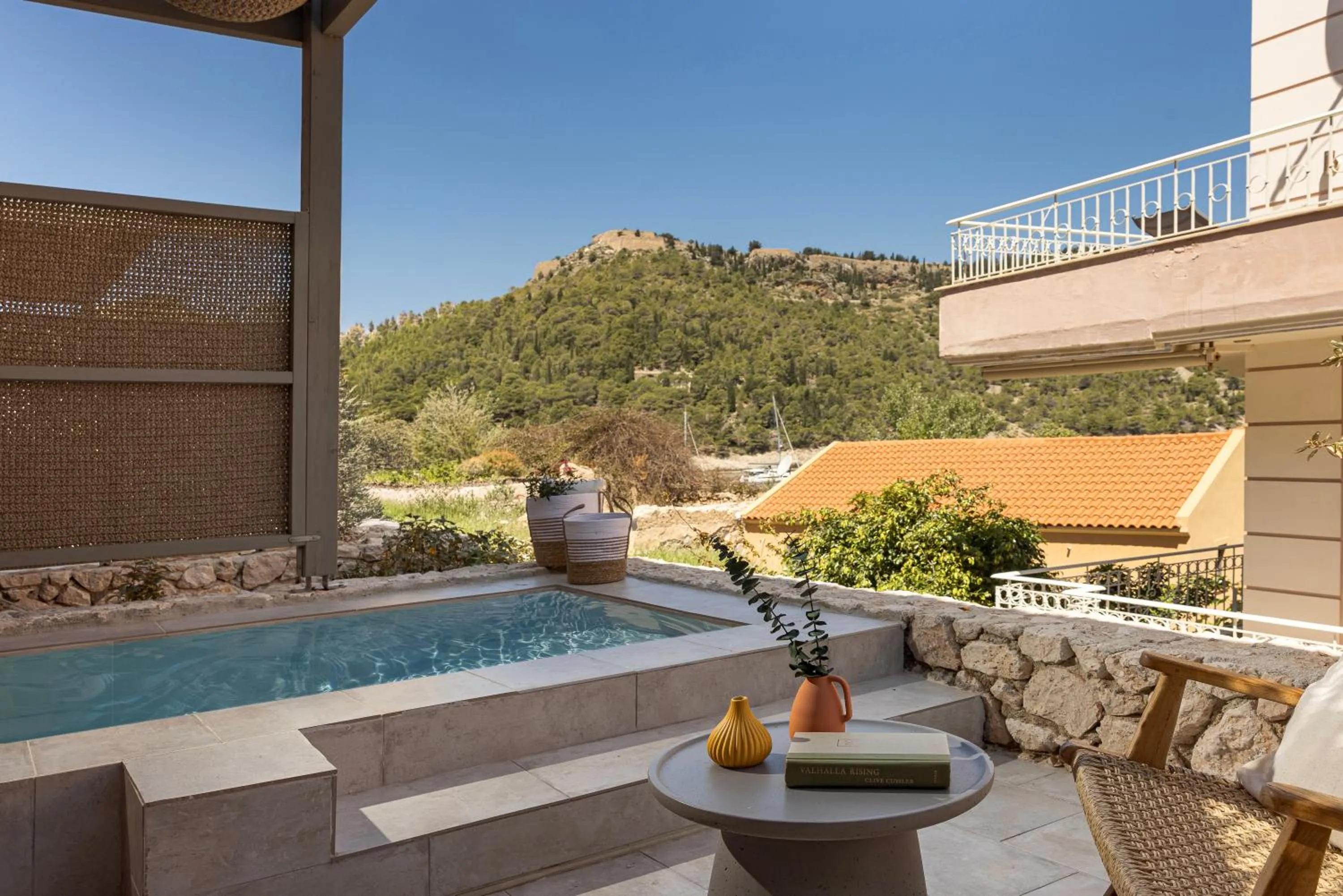 Swimming pool in Chromata Assos Villas Kefalonia