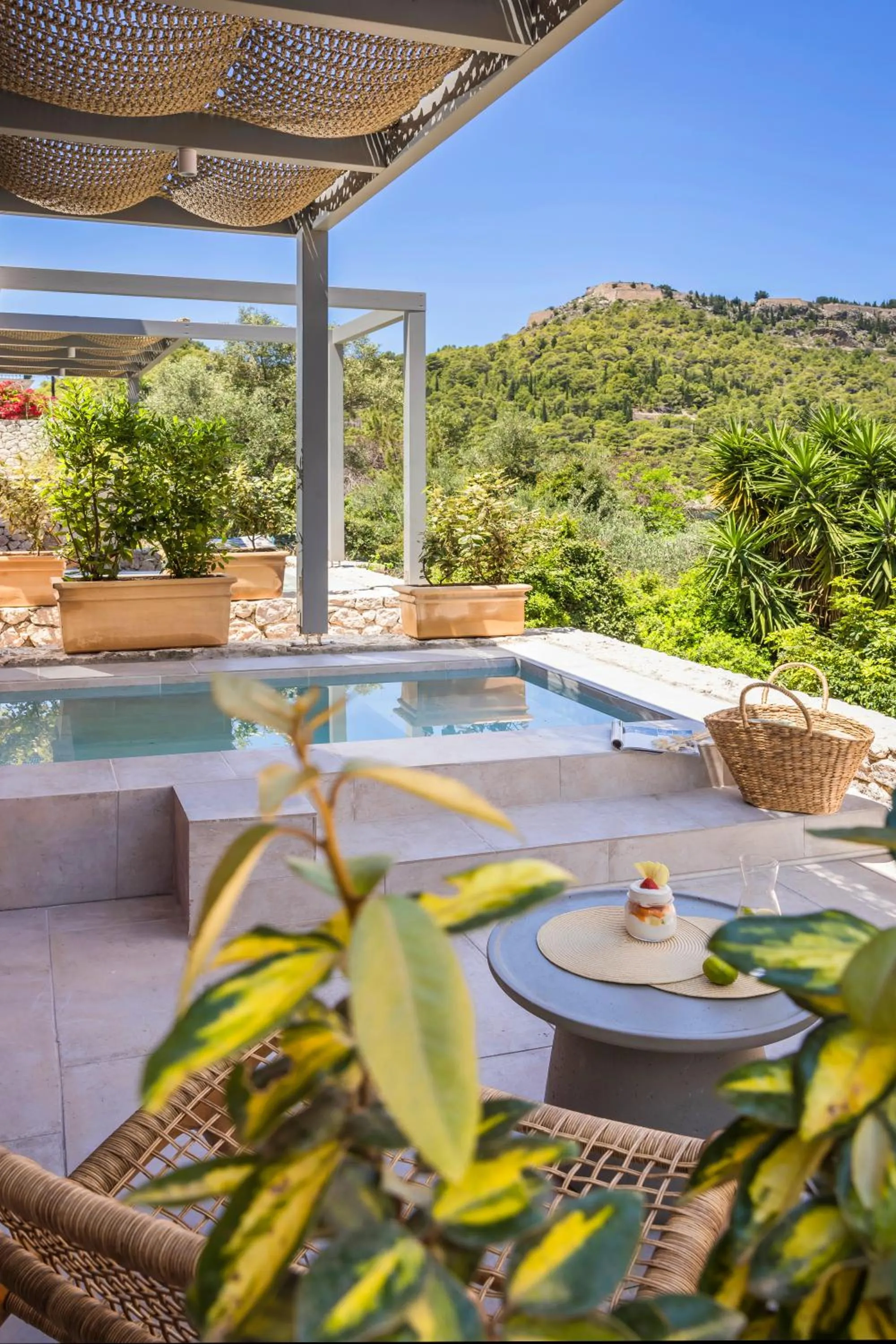 Balcony/Terrace in Chromata Assos Villas Kefalonia