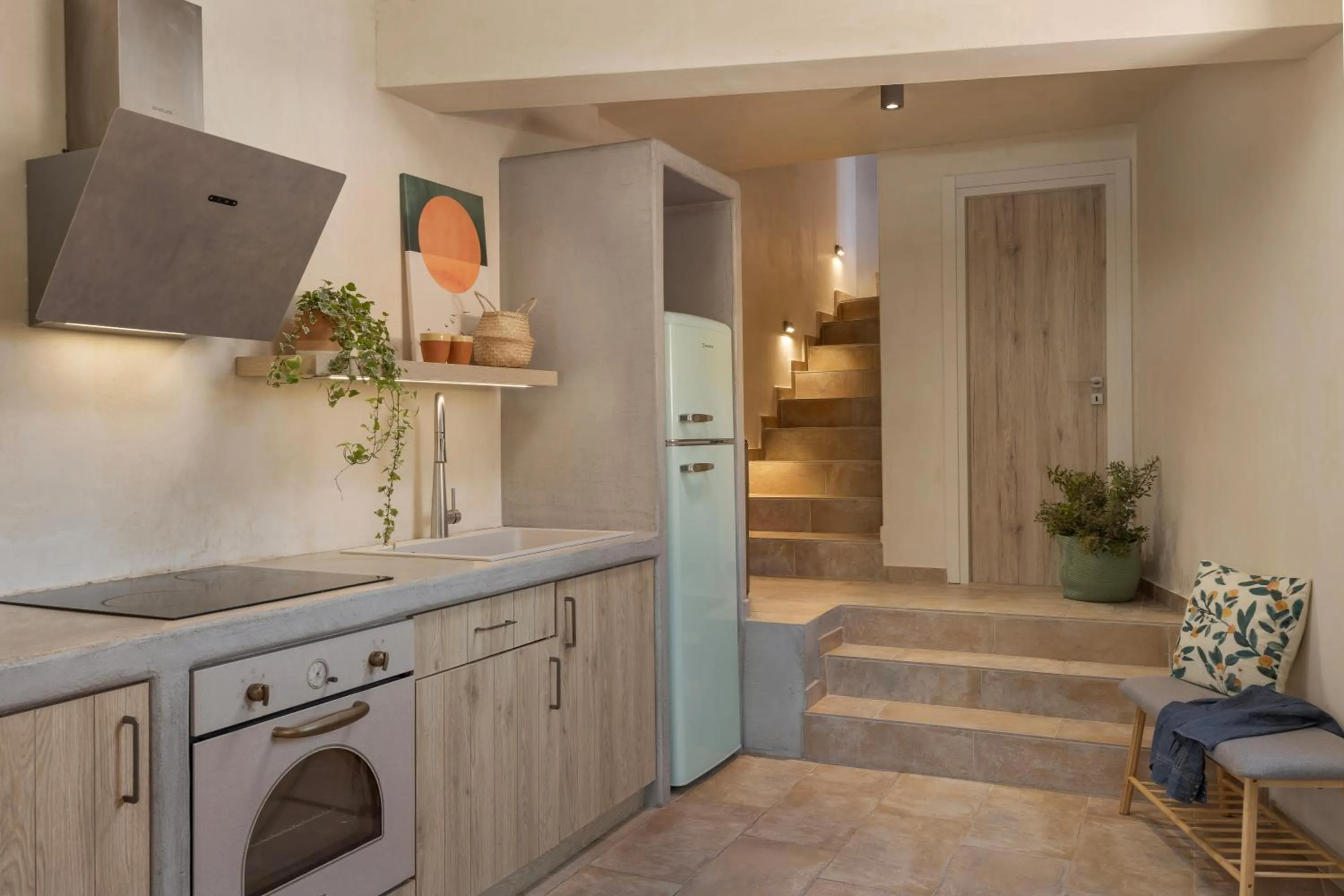 kitchen in Chromata Assos Villas Kefalonia