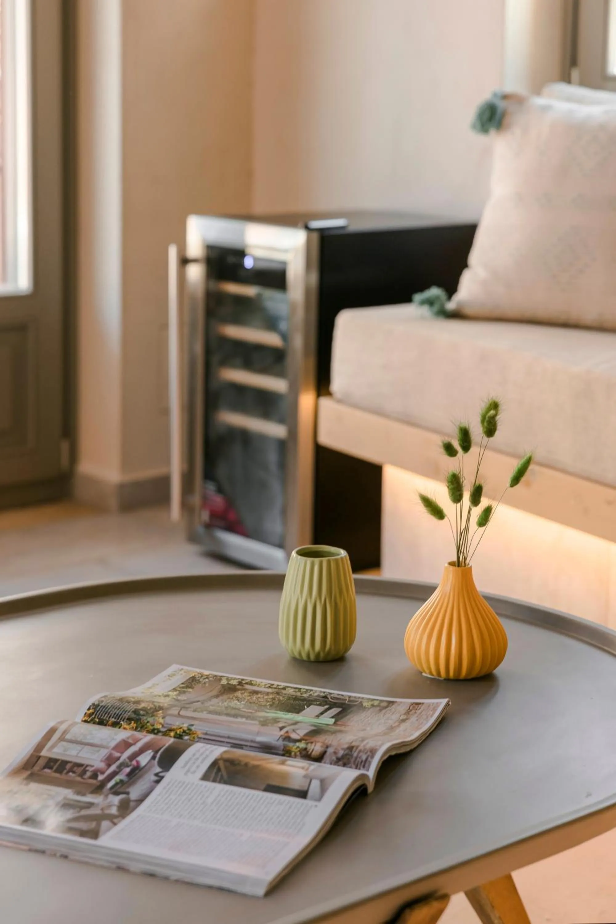 Living room in Chromata Assos Villas Kefalonia