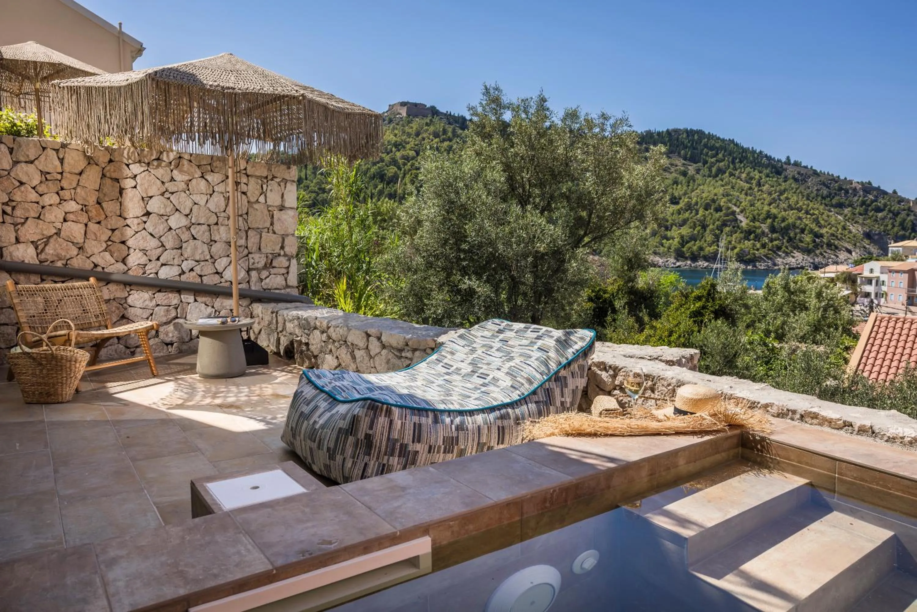 Natural landscape in Chromata Assos Villas Kefalonia