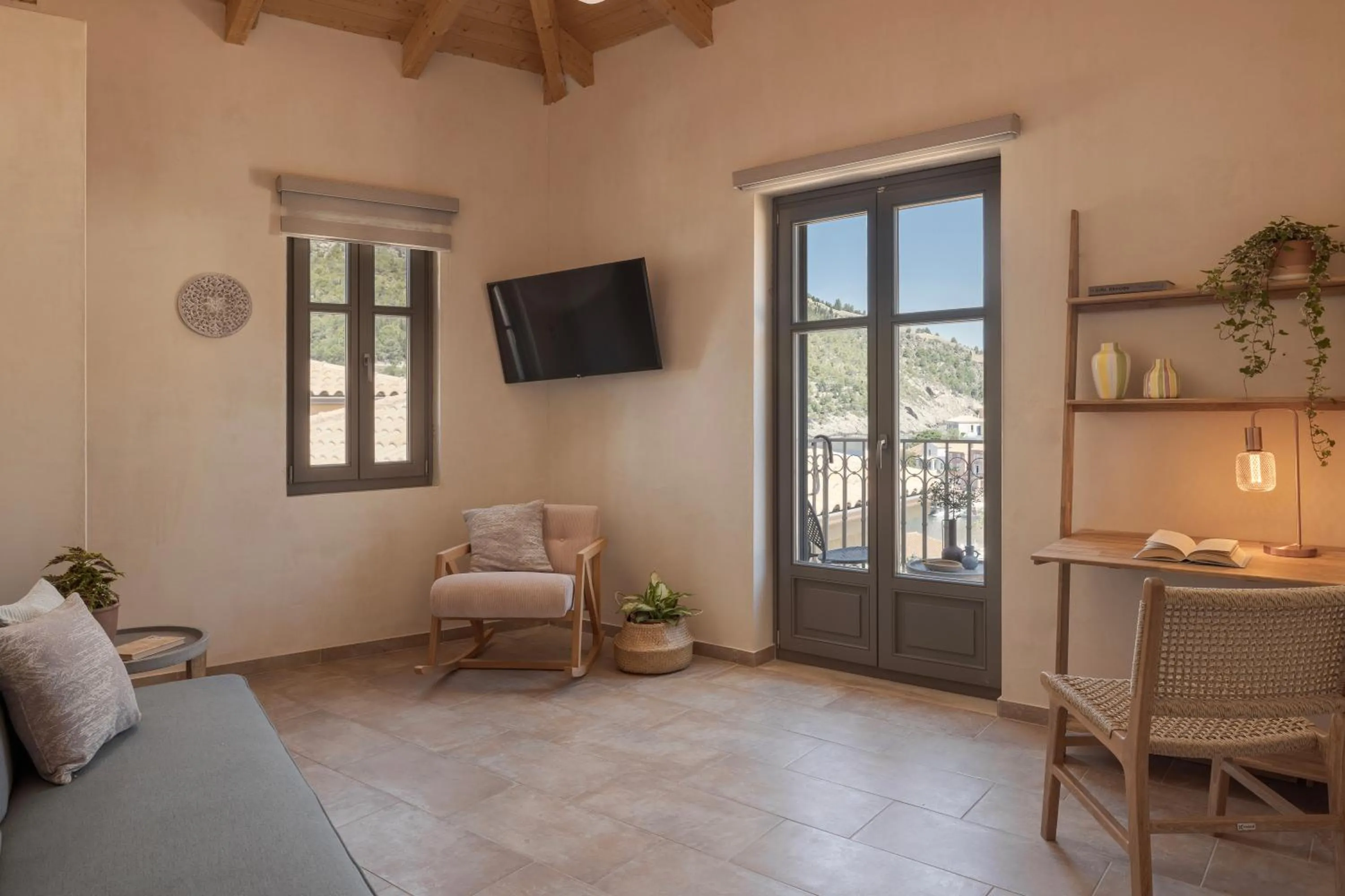 Balcony/Terrace in Chromata Assos Villas Kefalonia