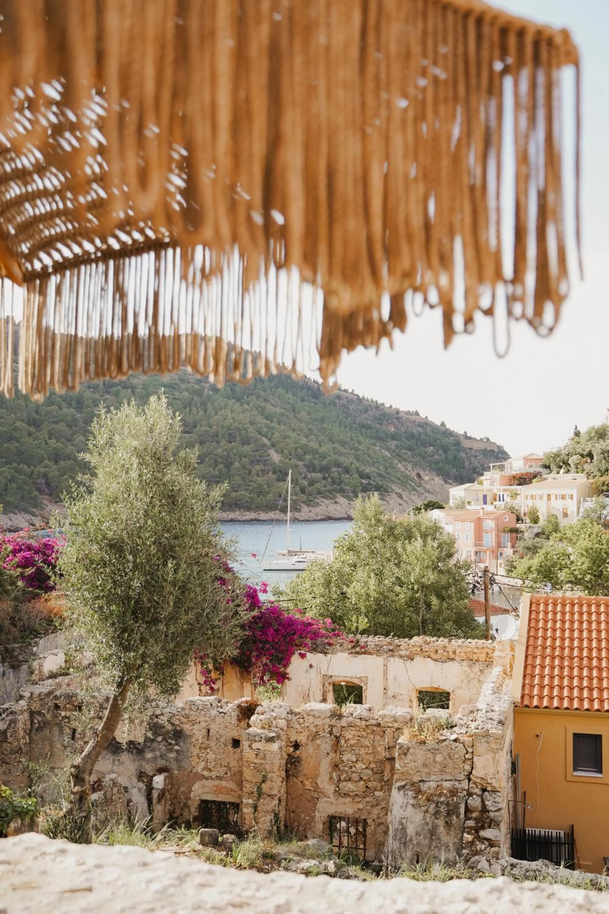 Balcony/Terrace in Chromata Assos Villas Kefalonia