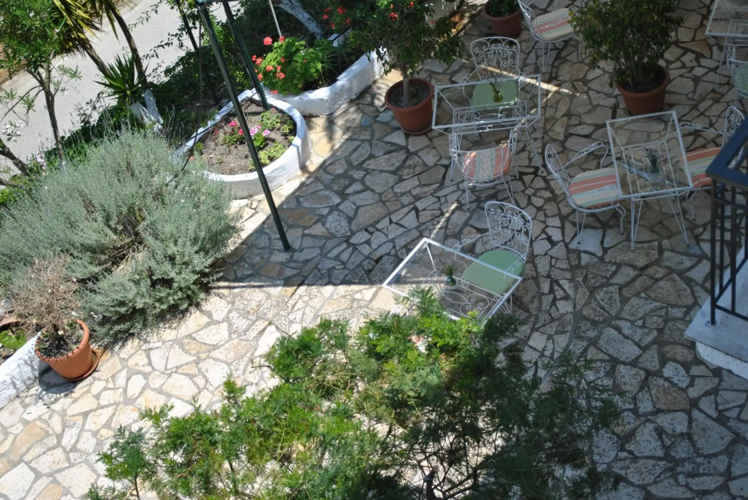 Garden view in Hotel Helios Splendid Garden view in Hotel Helios Splendid