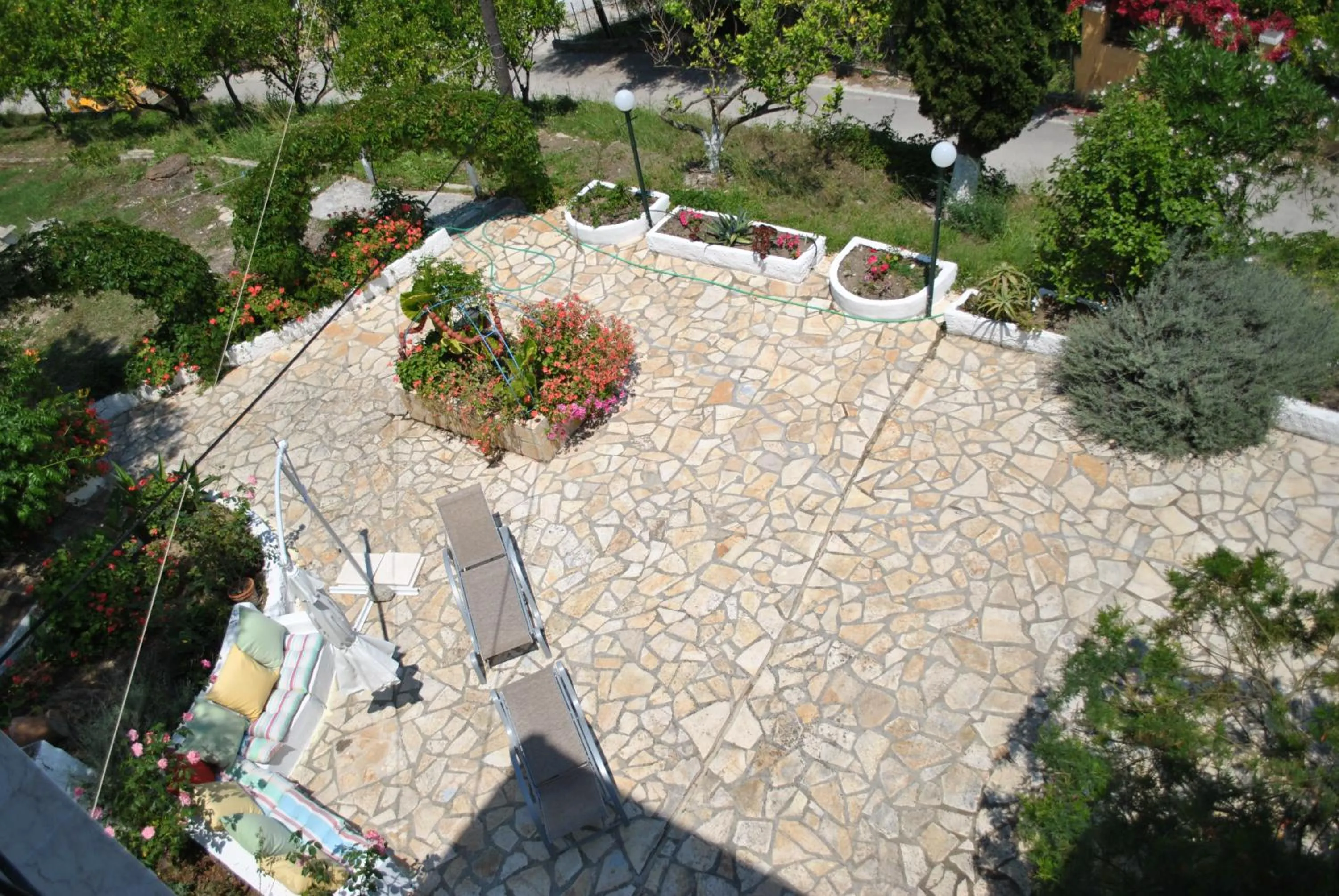 Garden view in Hotel Helios Splendid