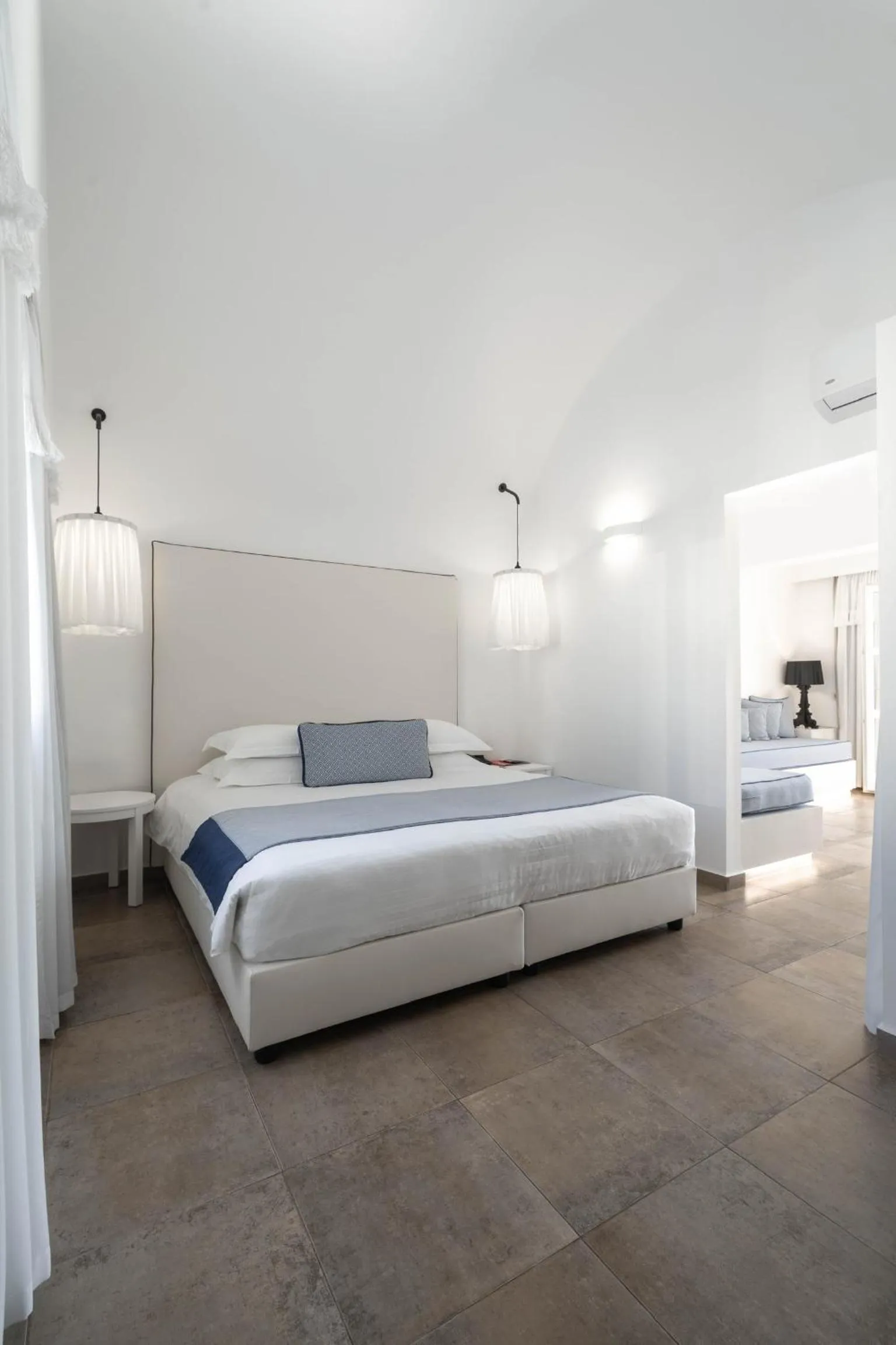 Bed in Aressana Spa Hotel & Suites - Small Luxury Hotels of the World