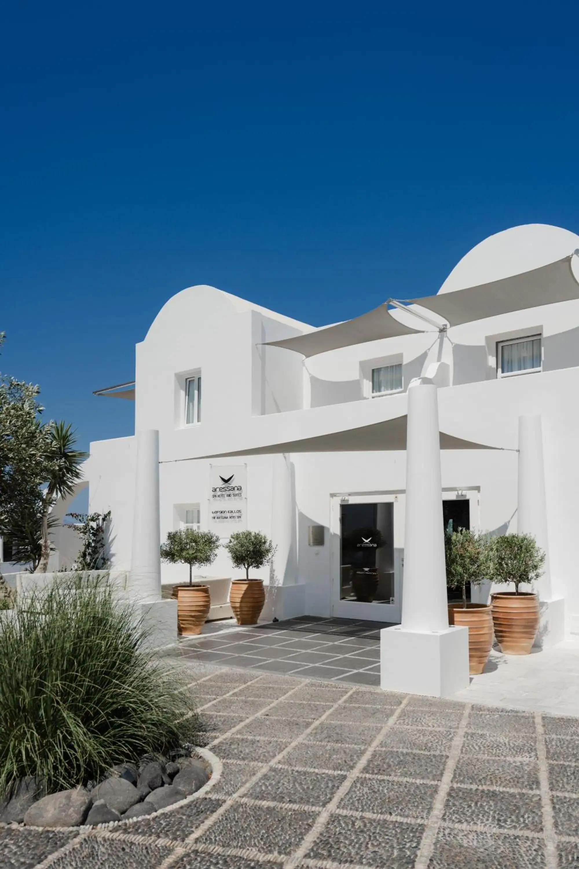 Property building in Aressana Spa Hotel & Suites - Small Luxury Hotels of the World Property building in Aressana Spa Hotel & Suites - Small Luxury Hotels of the World