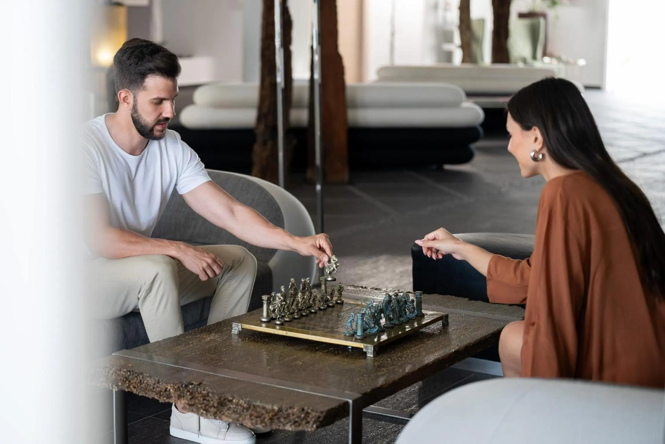 People in Aressana Spa Hotel & Suites - Small Luxury Hotels of the World