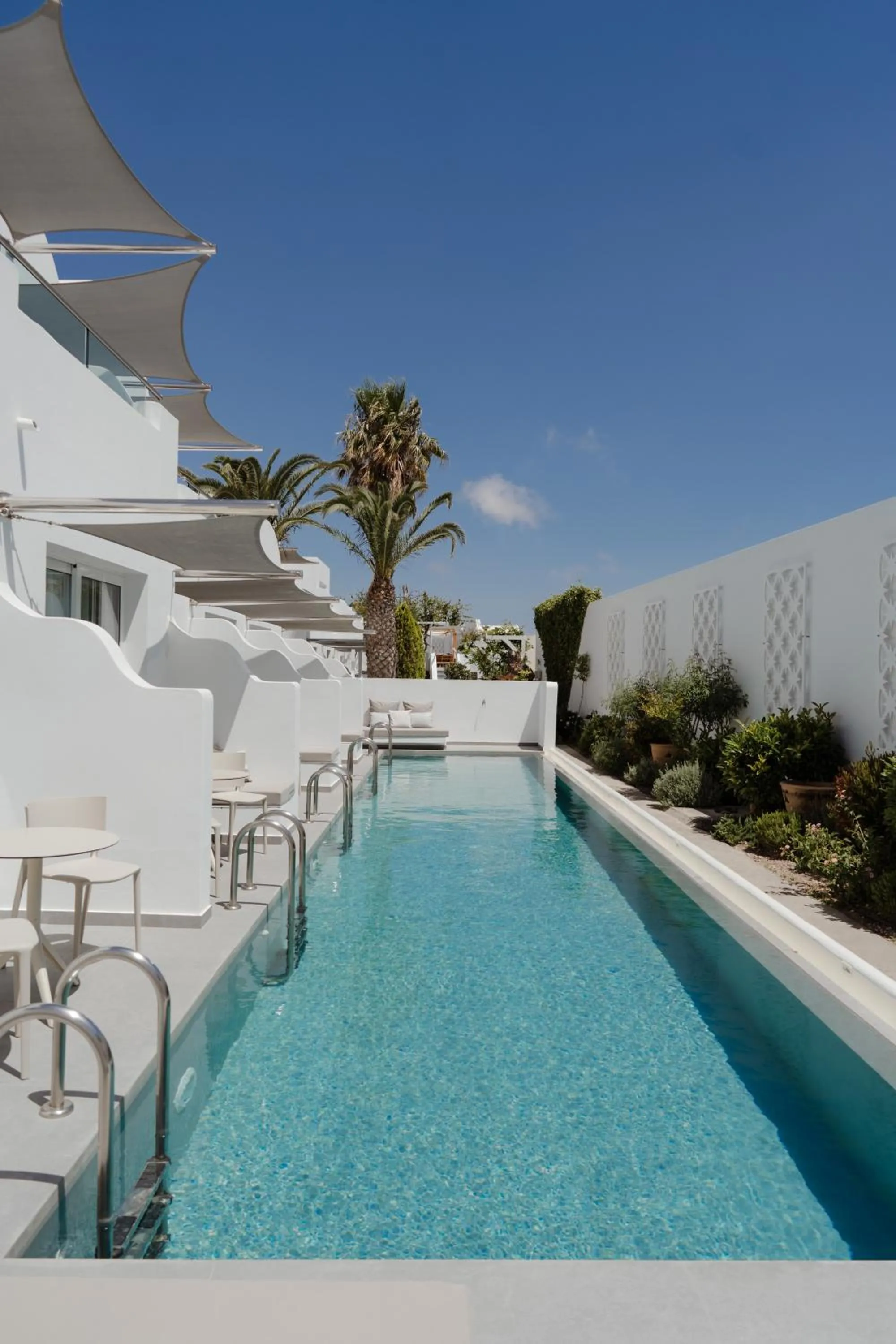 Pool view in Aressana Spa Hotel & Suites - Small Luxury Hotels of the World