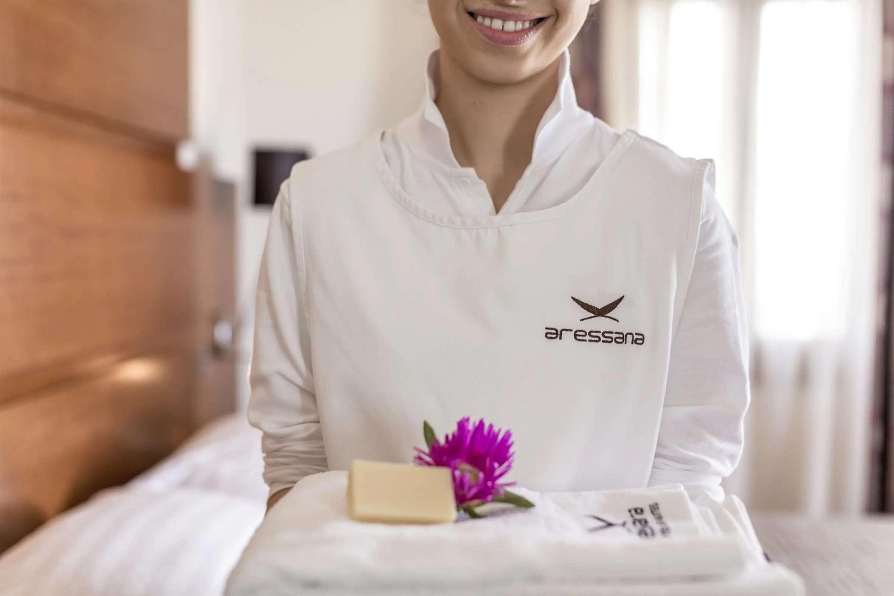 Staff in Aressana Spa Hotel & Suites - Small Luxury Hotels of the World