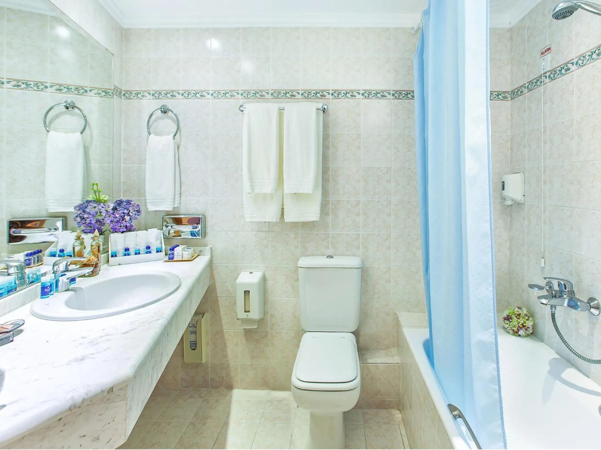 Bathroom in Hotel Europa Olympia