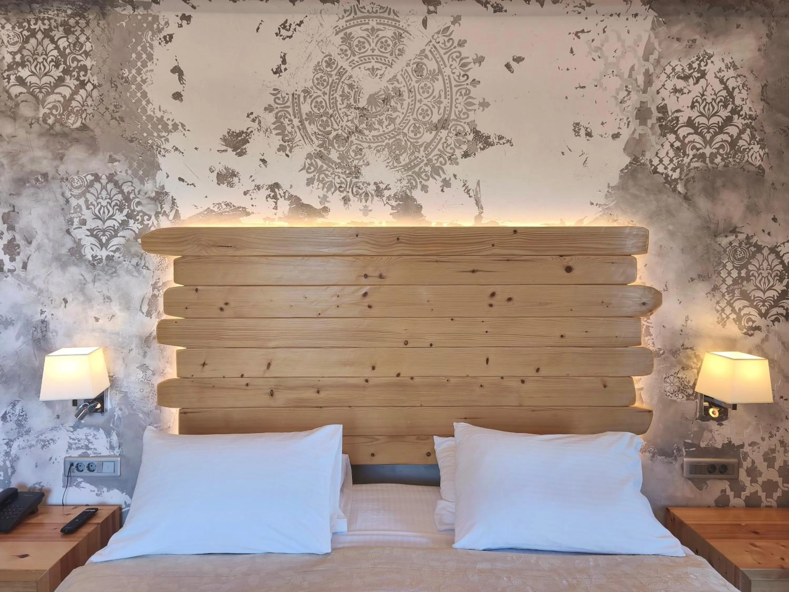 Bed in Hotel Europa Olympia