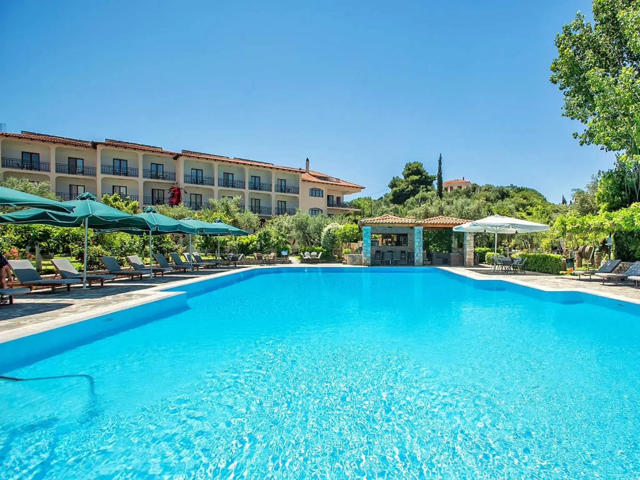 Facade/entrance in Hotel Europa Olympia Facade/entrance in Hotel Europa Olympia