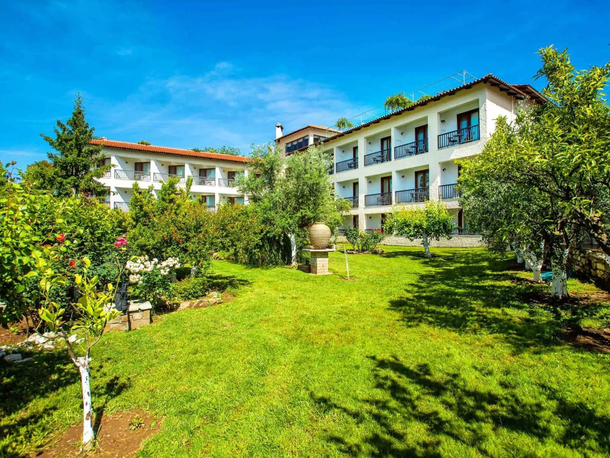 Garden in Hotel Europa Olympia