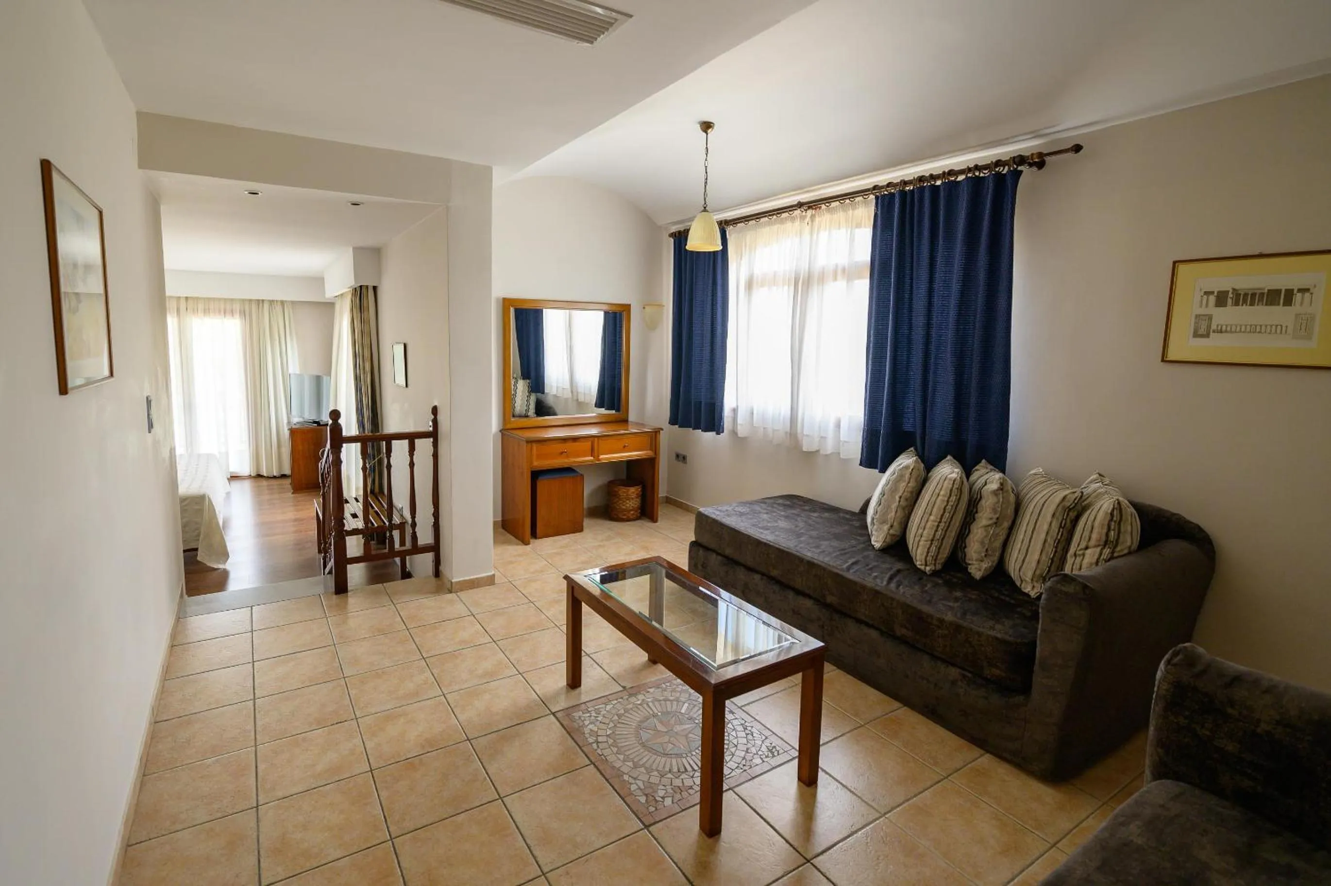 Living room in Hotel Europa Olympia