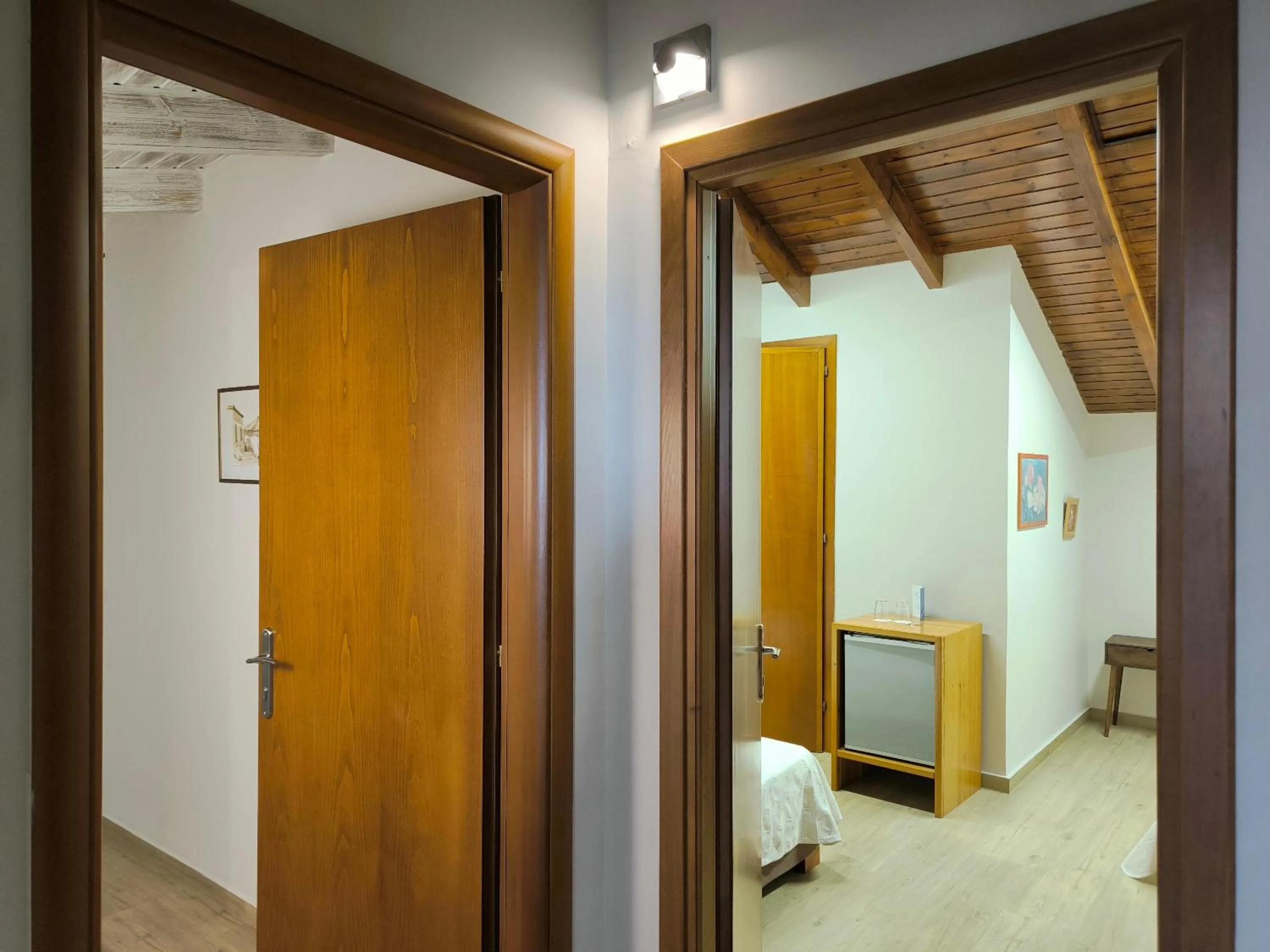 Bed in Hotel Europa Olympia