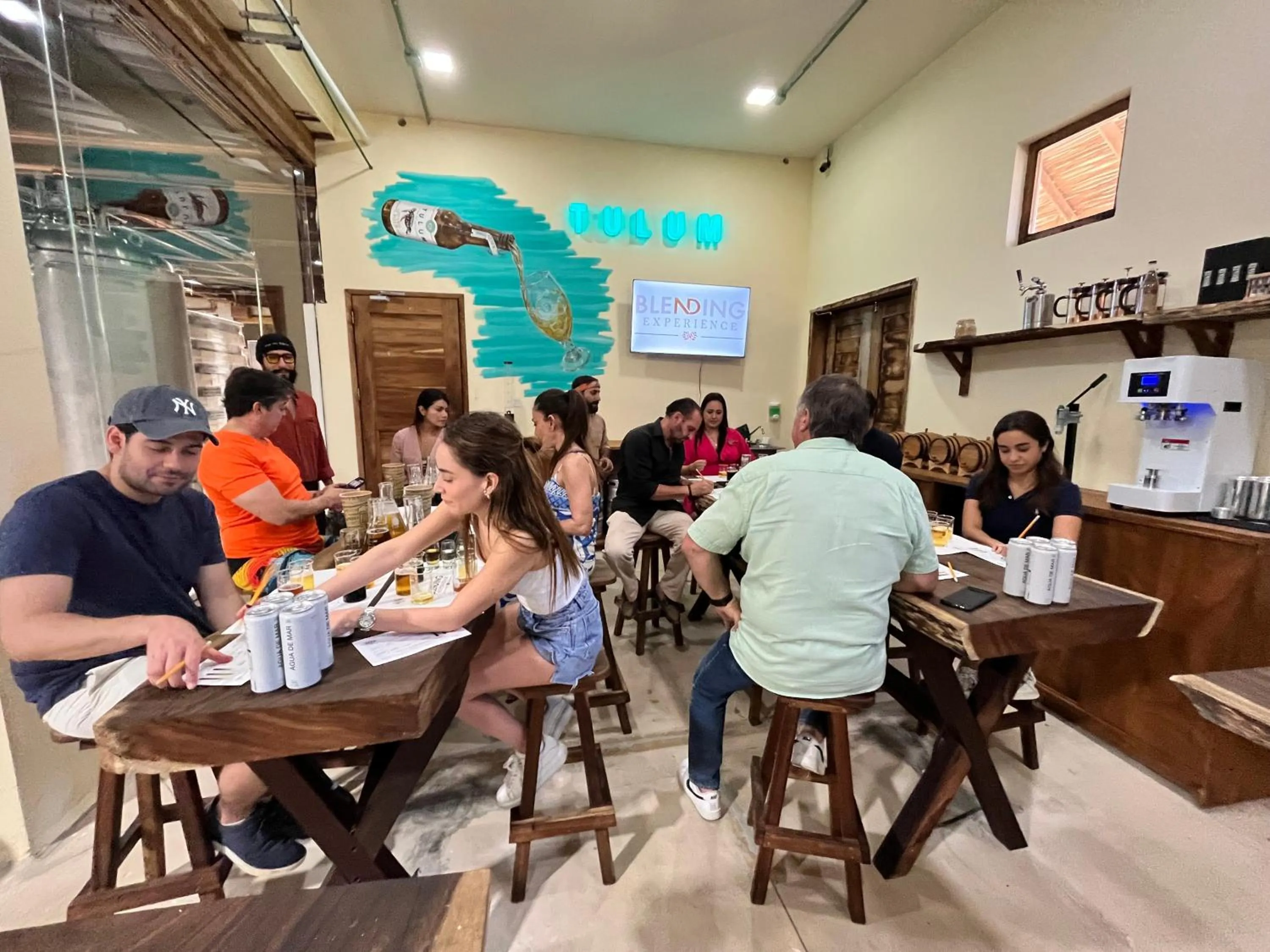 People in CervecerIa Tulum Boutique Hotel & Beer Spa