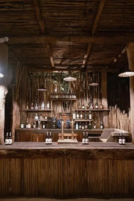 Lounge or bar in CervecerIa Tulum Boutique Hotel & Beer Spa