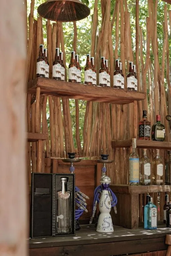 Lounge or bar in CervecerIa Tulum Boutique Hotel & Beer Spa