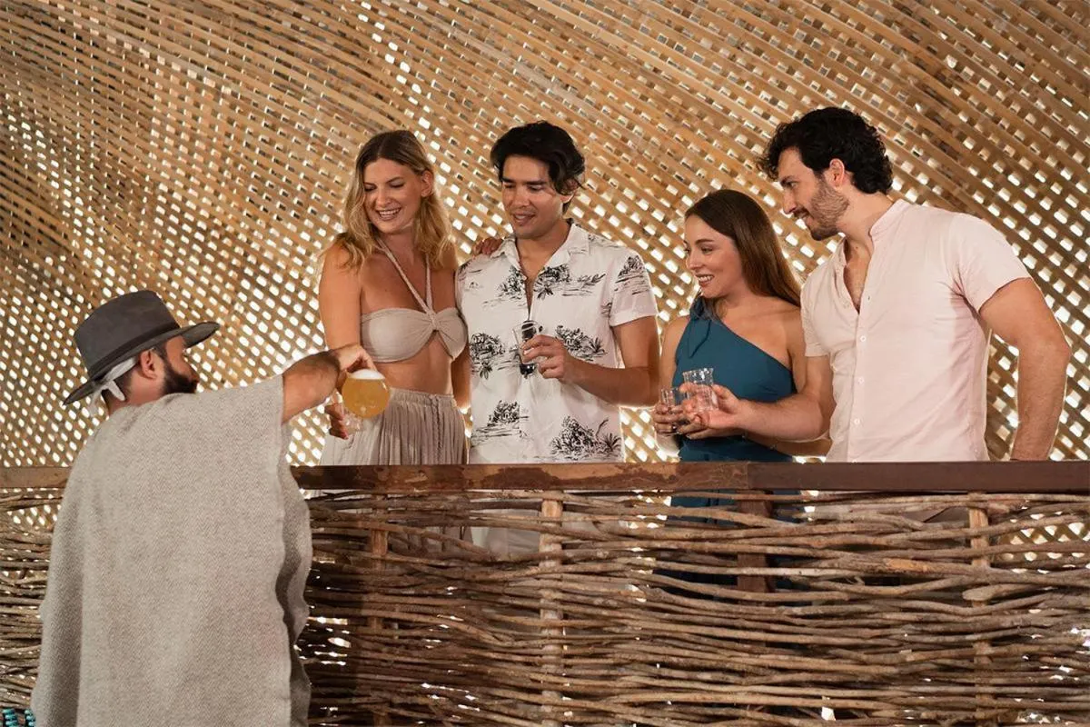 People in CervecerIa Tulum Boutique Hotel & Beer Spa