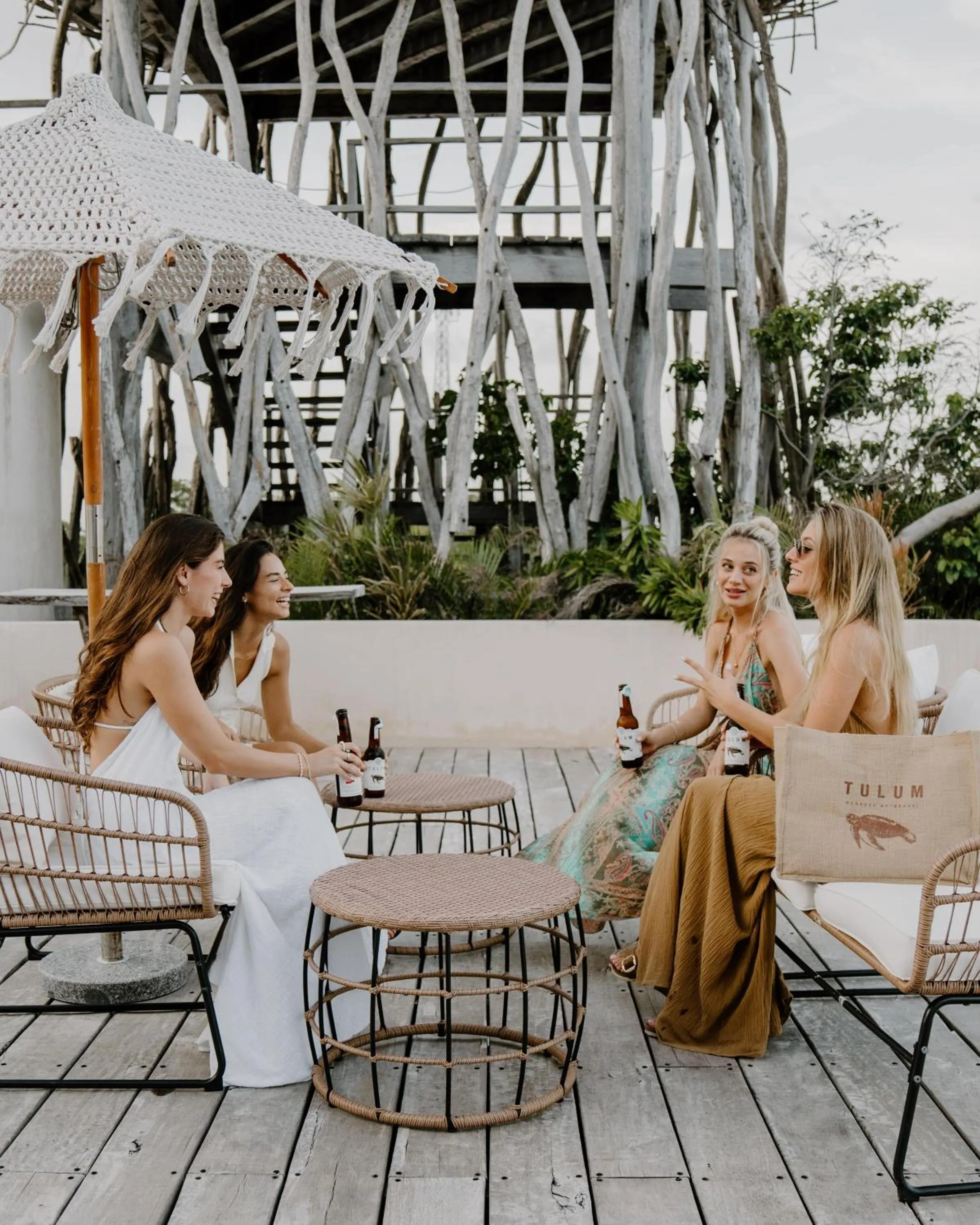 People in CervecerIa Tulum Boutique Hotel & Beer Spa