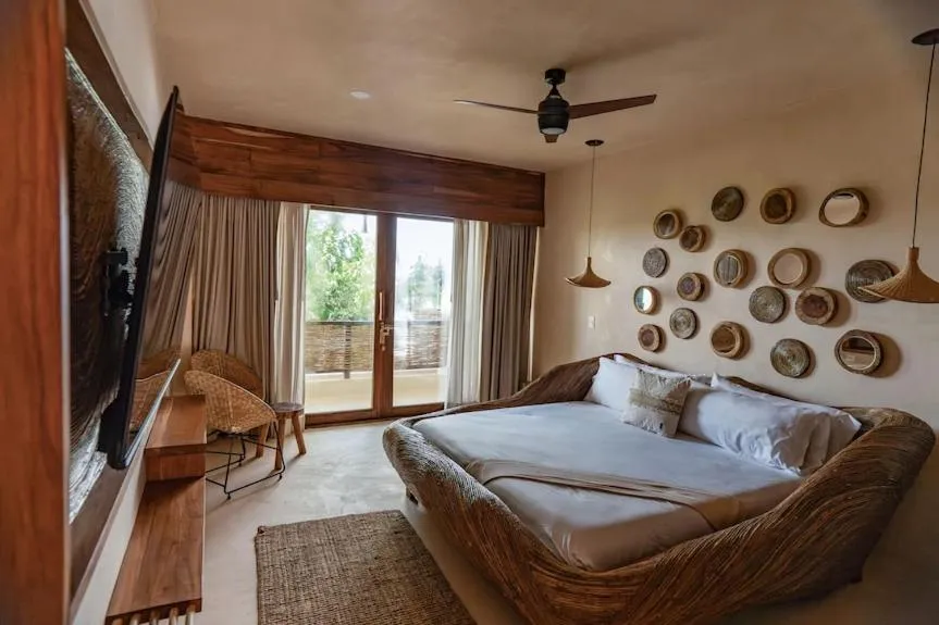 Bed in Tulum Brew House Hotel - Adults Only