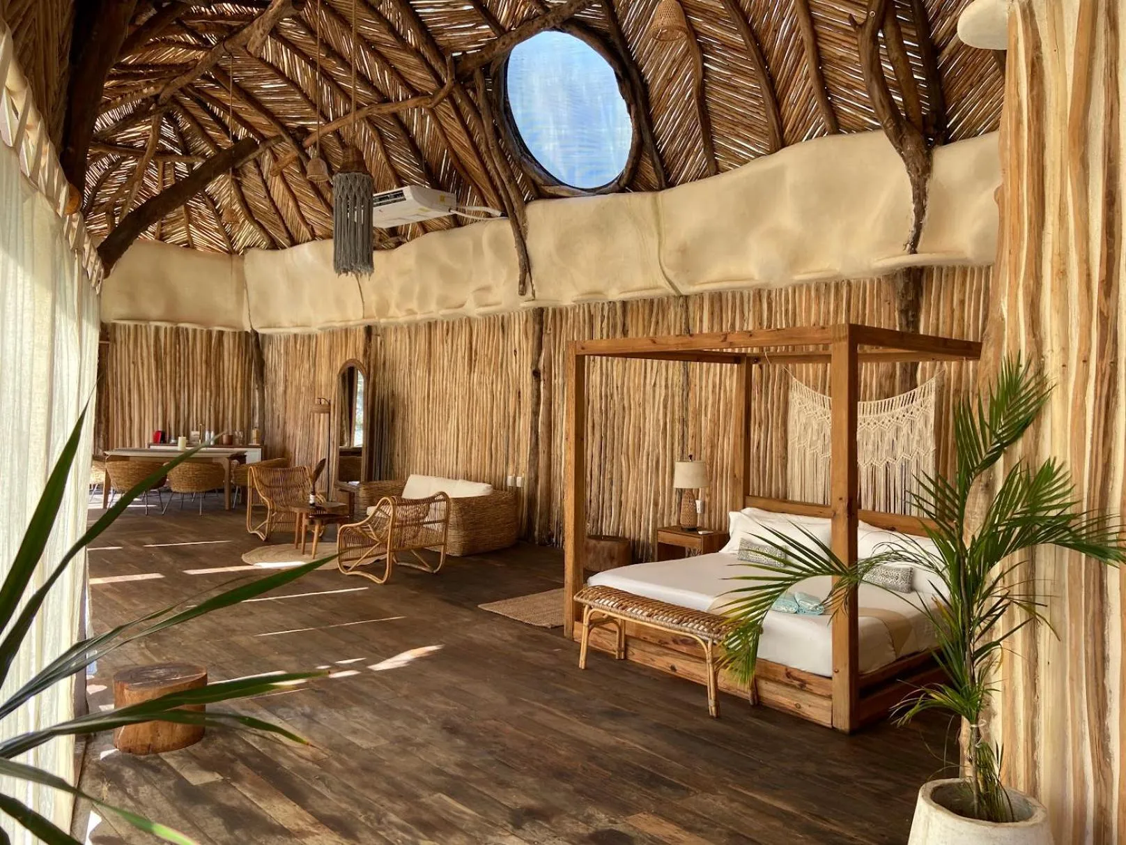 Bedroom in CervecerIa Tulum Boutique Hotel & Beer Spa