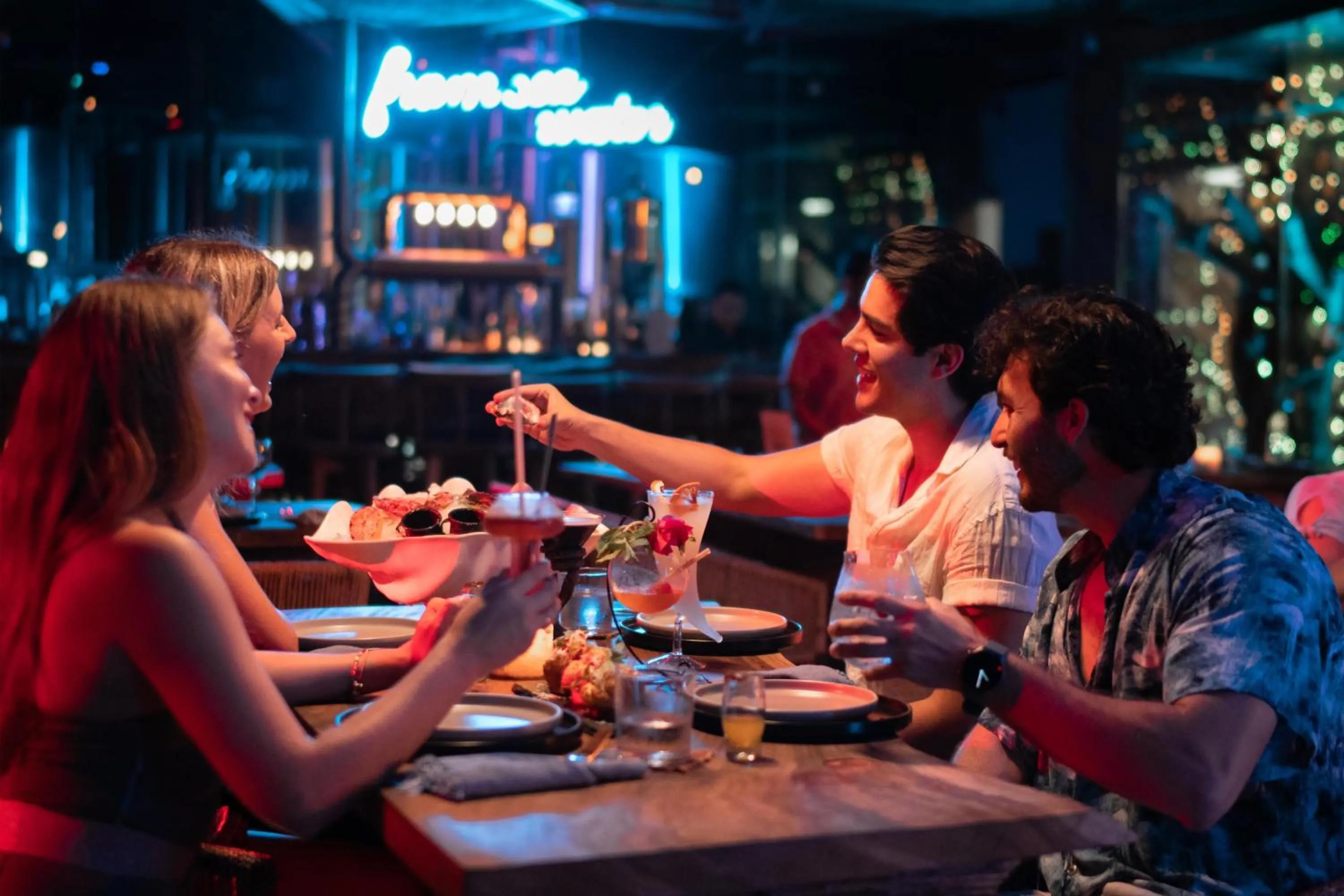 Restaurant/places to eat in CervecerIa Tulum Boutique Hotel & Beer Spa