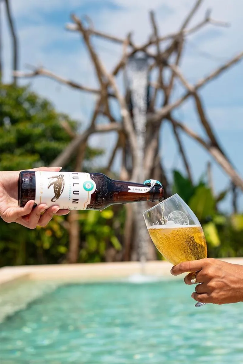 Swimming pool in CervecerIa Tulum Boutique Hotel & Beer Spa